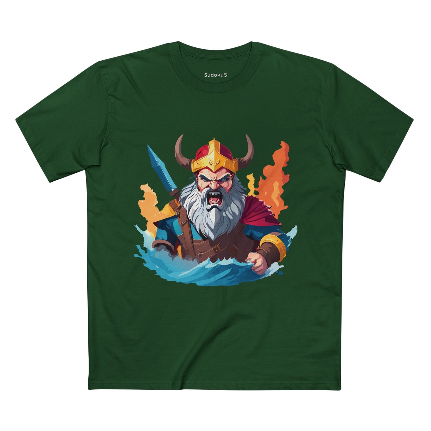Viking Graphic Unisex 100 Cotton Staple Tee 23
