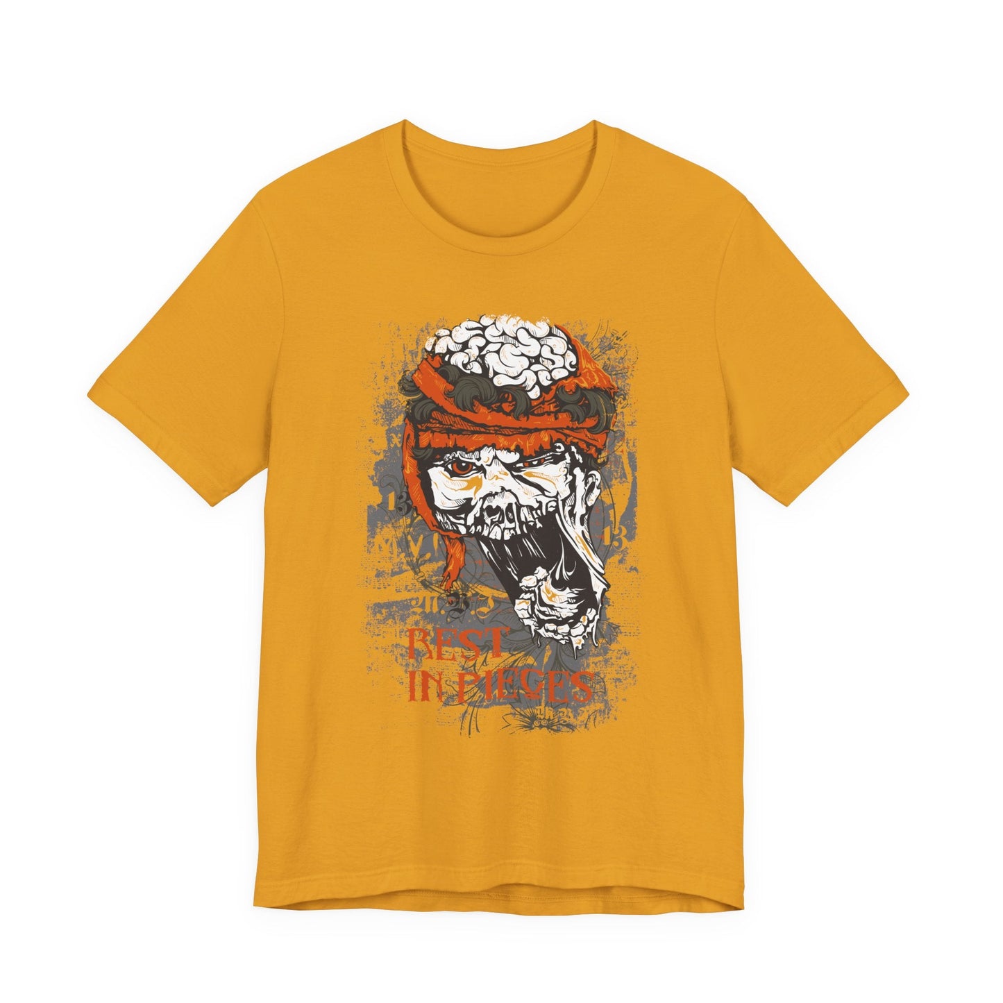 Skull Graphic Unisex Cotton T-Shirt r10