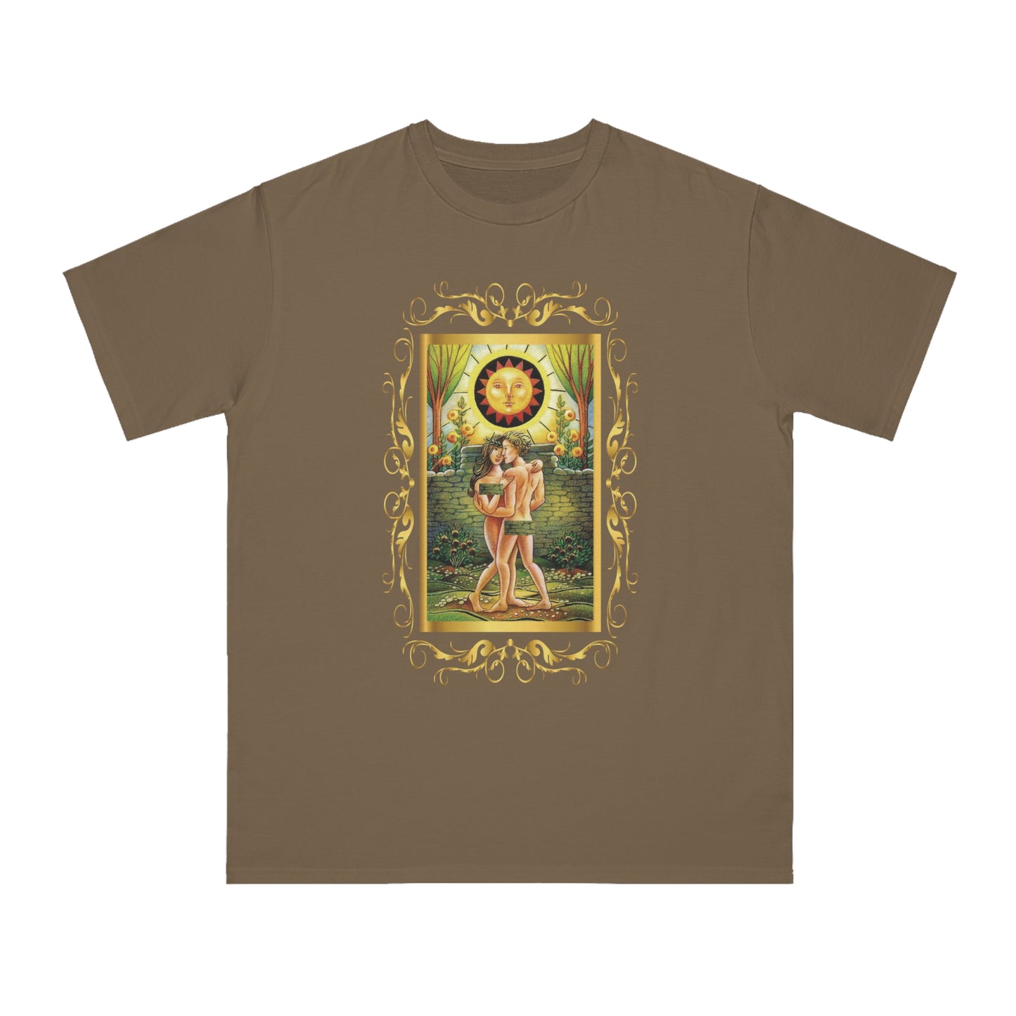 Camiseta unisex de algodón orgánico con cartas del tarot