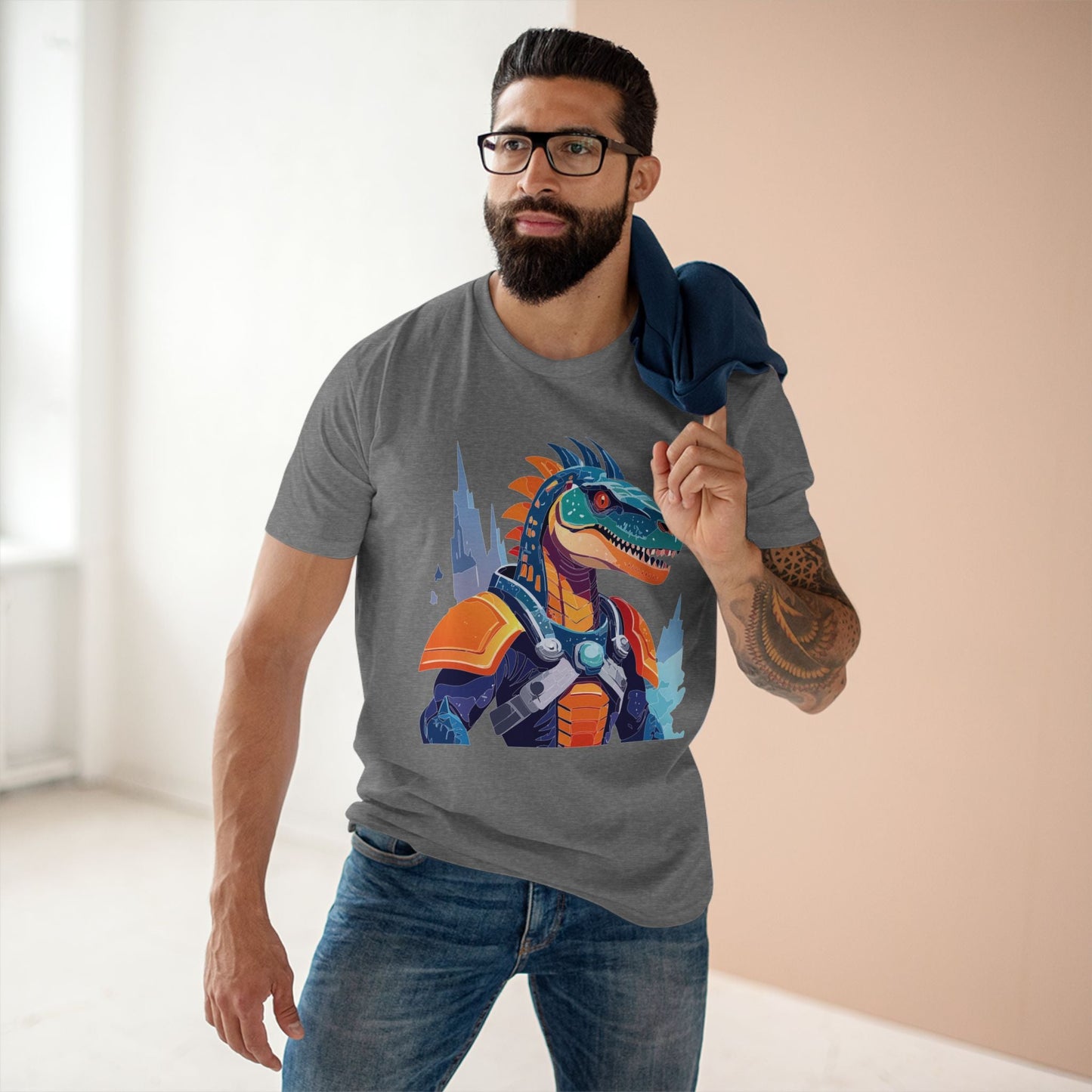 Aliens Graphic Unisex 100 Cotton Staple Tee 51