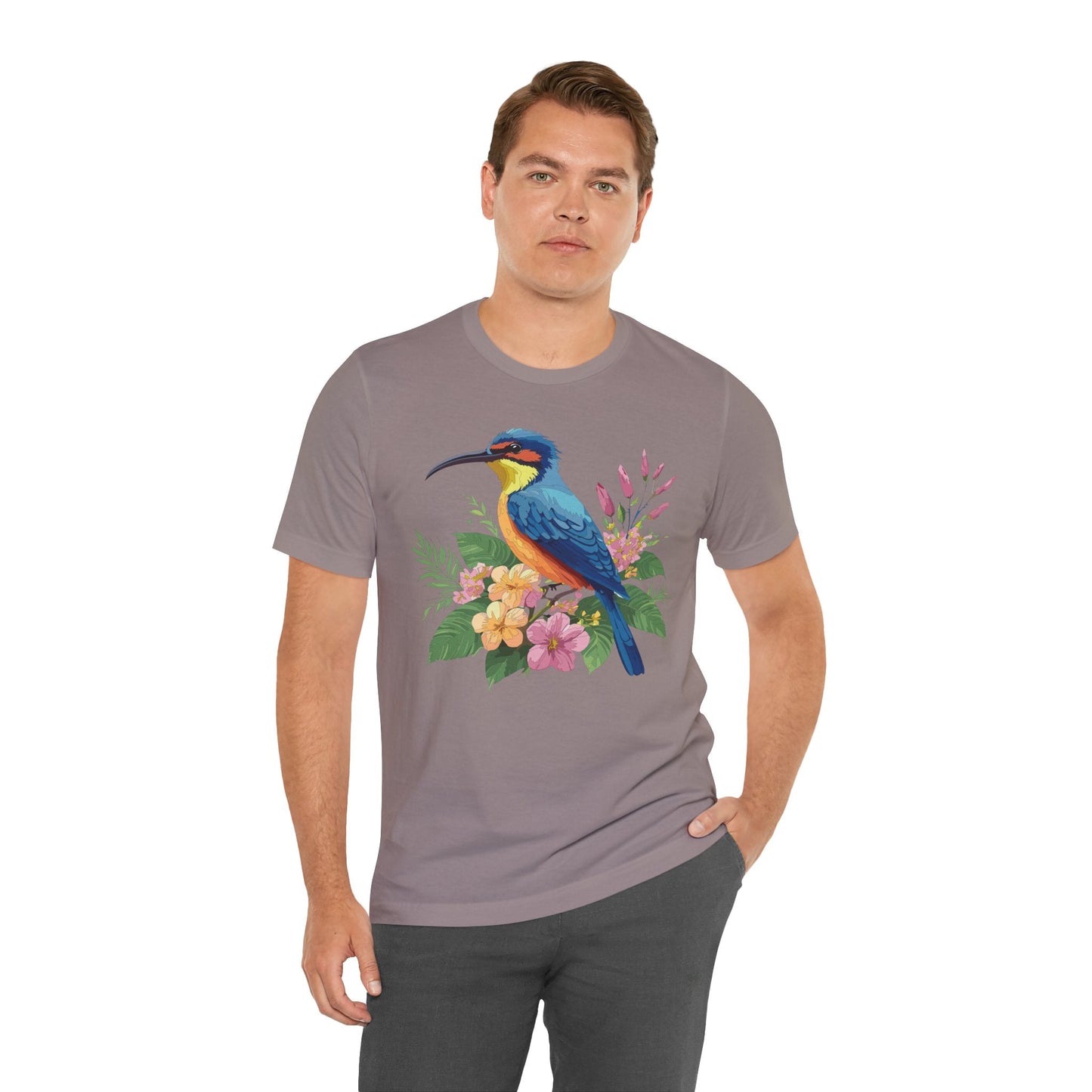 Unisex Animal Shirt Tee With Animals Art Design Wild Animals Shirt For Casual Comfort