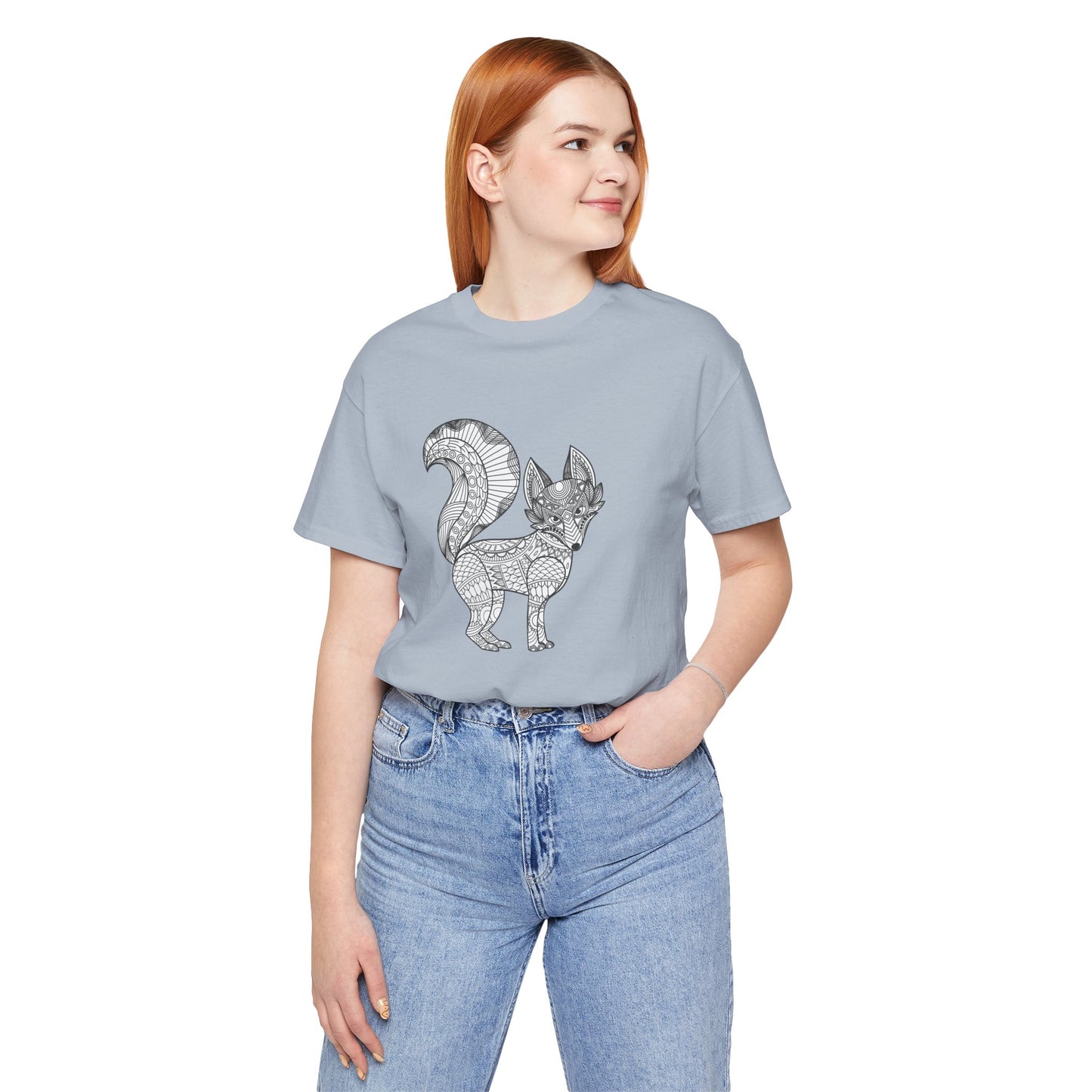 Camiseta unisex con estampado de animales 