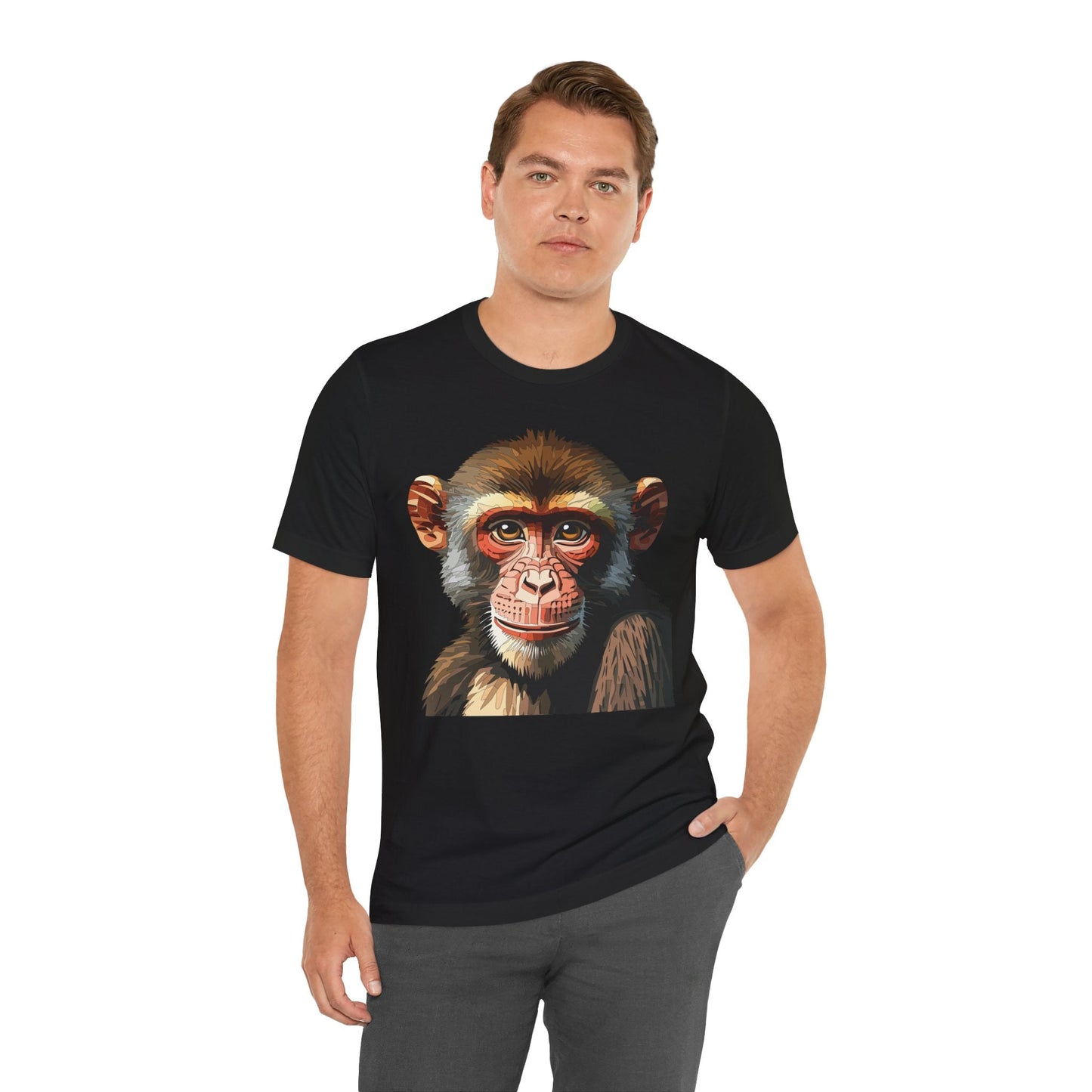Unisex Animal Tee Shirt With Art Design Wildlife Graphic Gildan Softstyle 64000 Shirt