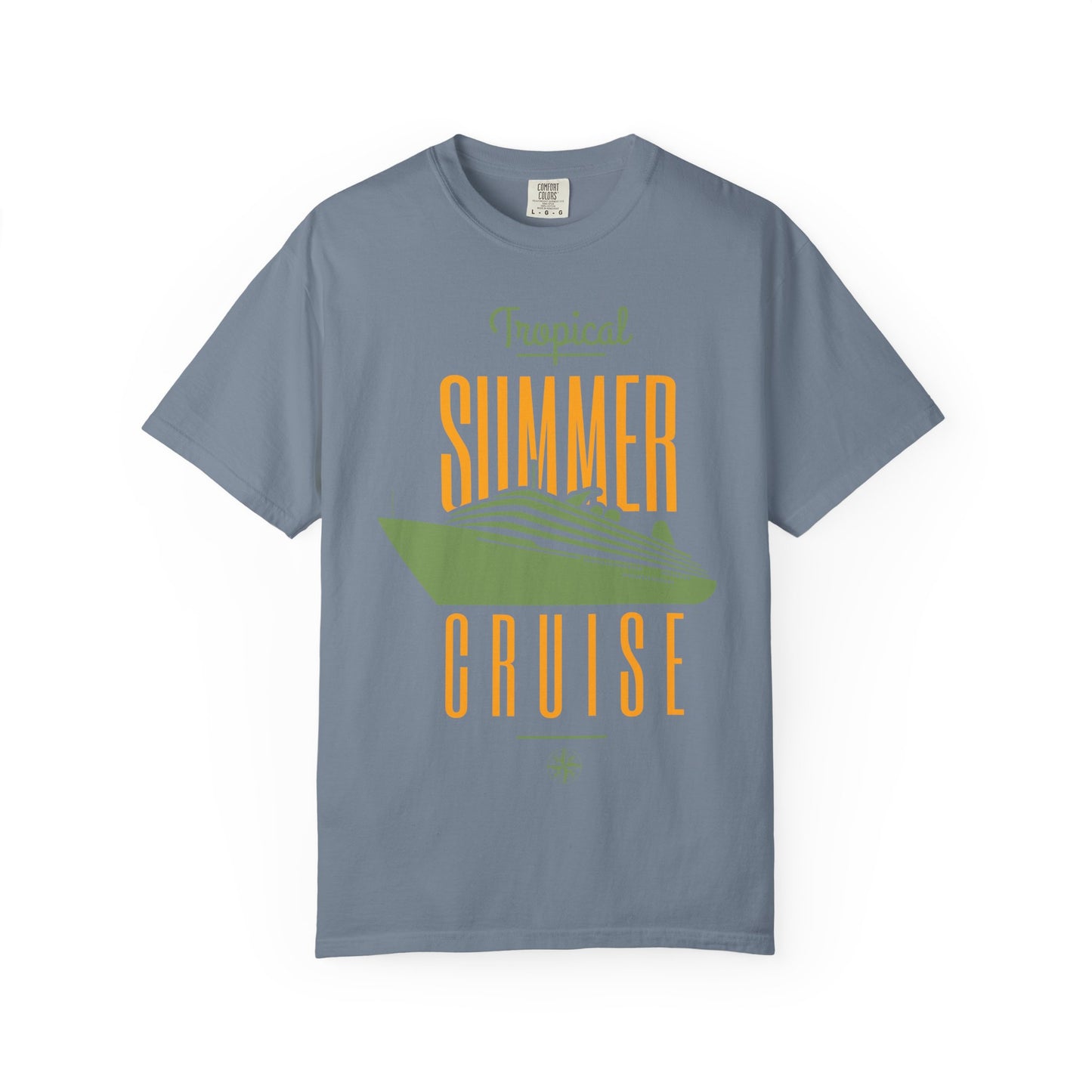 Unisex Garment-Dyed T Shirt Relaxed Fit Comfort Colors 1717 100 Percent Ring-Spun US Cotton