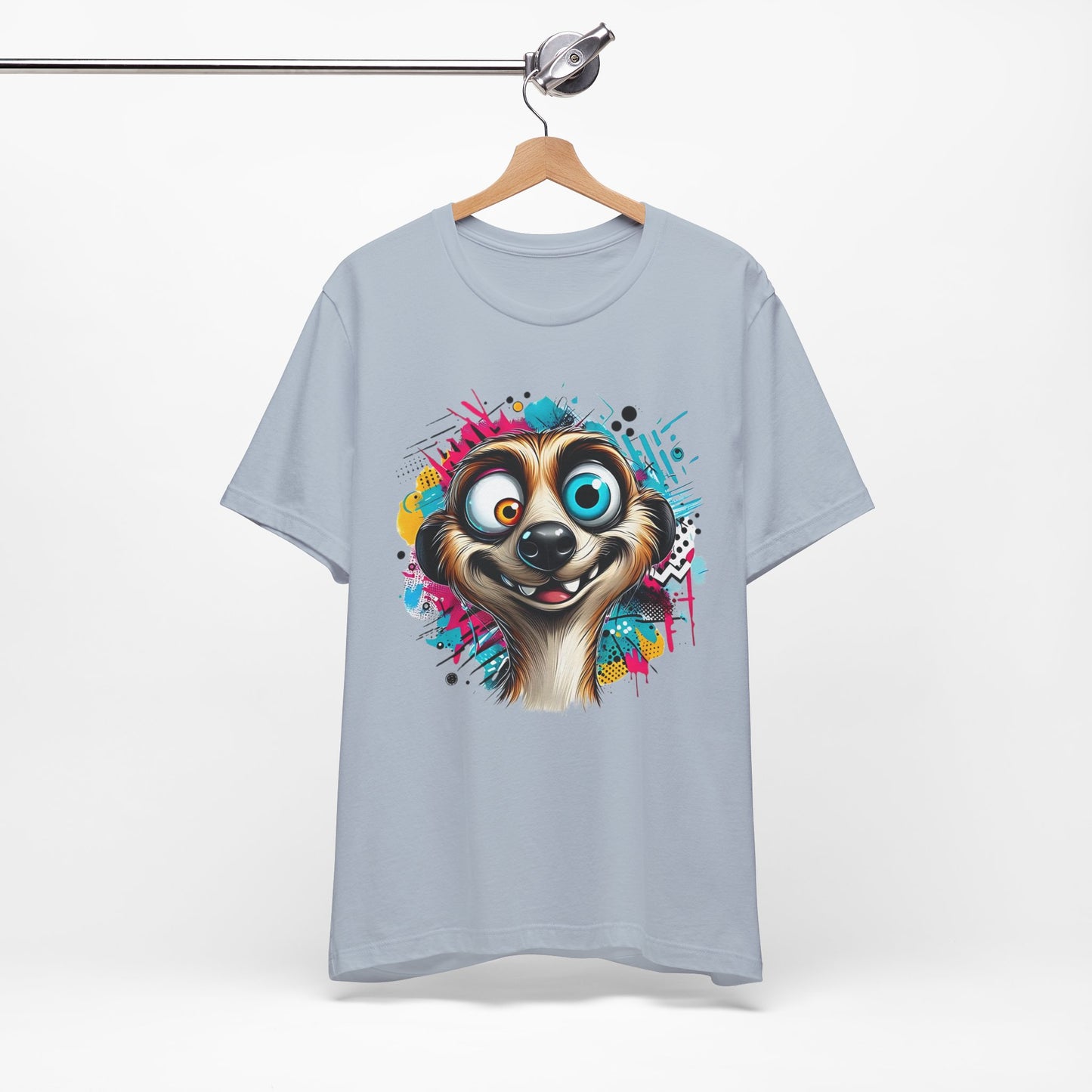 Squirrel Shirt, Funny Squirrel Tee Shirt, Funny Animal T-Shirt, Cartoon Top, Animal Tees, Art Design T-Shirt, Graphic Tee