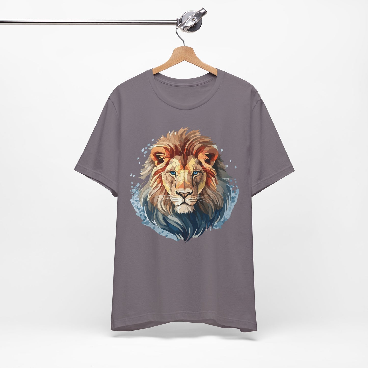 Lion Shirt, Animal Shirt, T-Shirt with Lion, Art Design Tee, Animal Tees, Safari T-Shirt 12