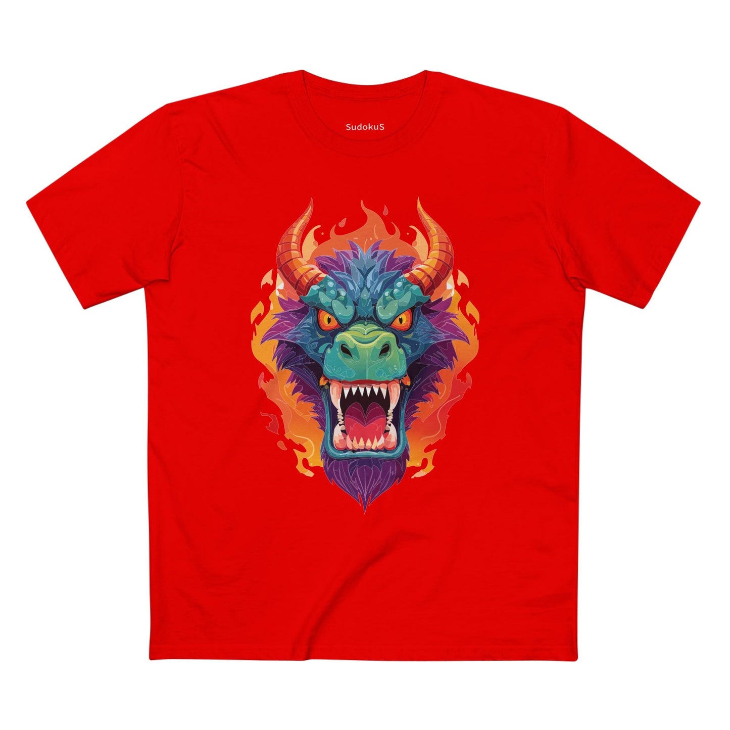 Cartoon Monsters Graphic Unisex 100 Cotton Staple Tee 13