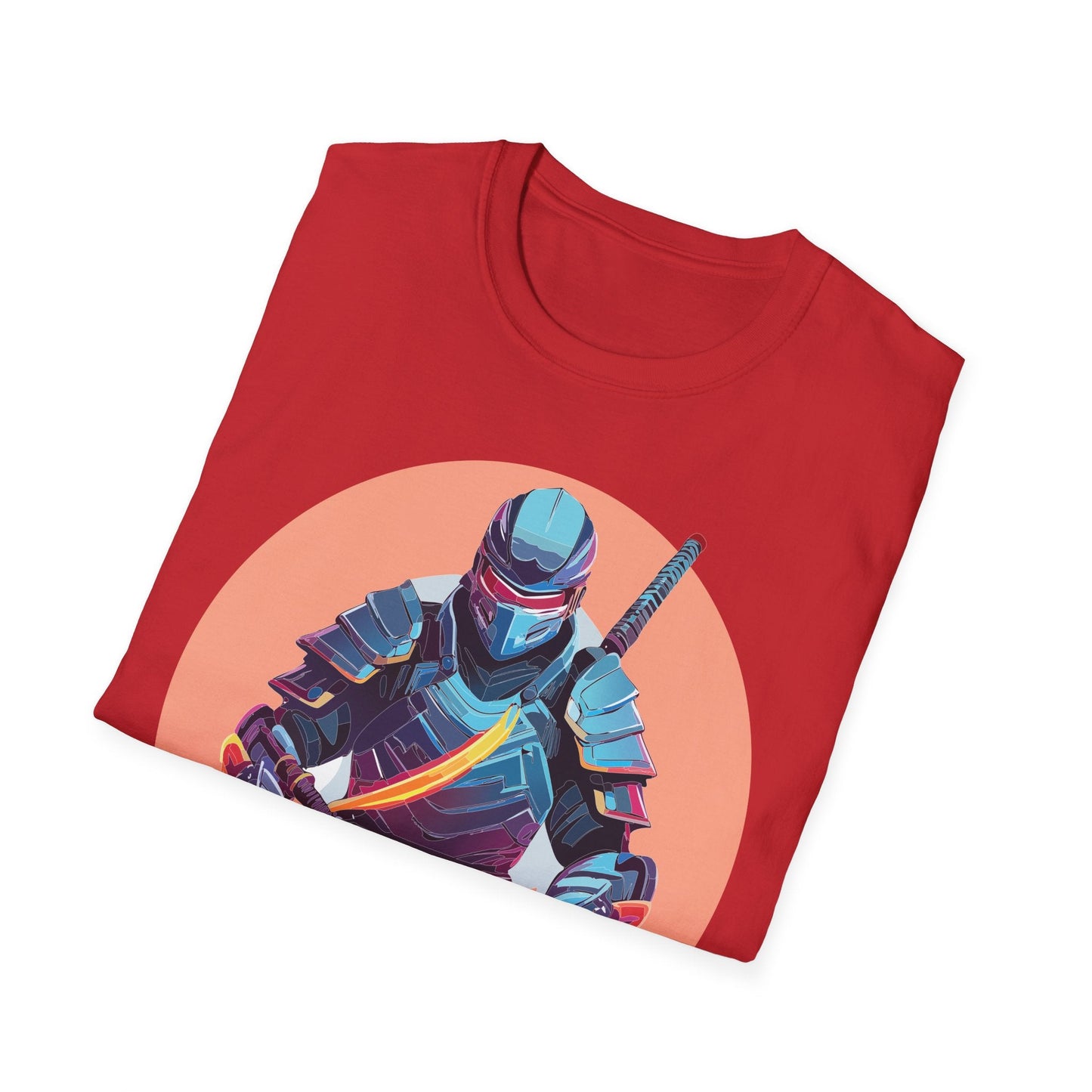 Samurai Shirt Unisex T Shirt 100 Percent Ring Spun Cotton Softstyle Tee Gildan 64000