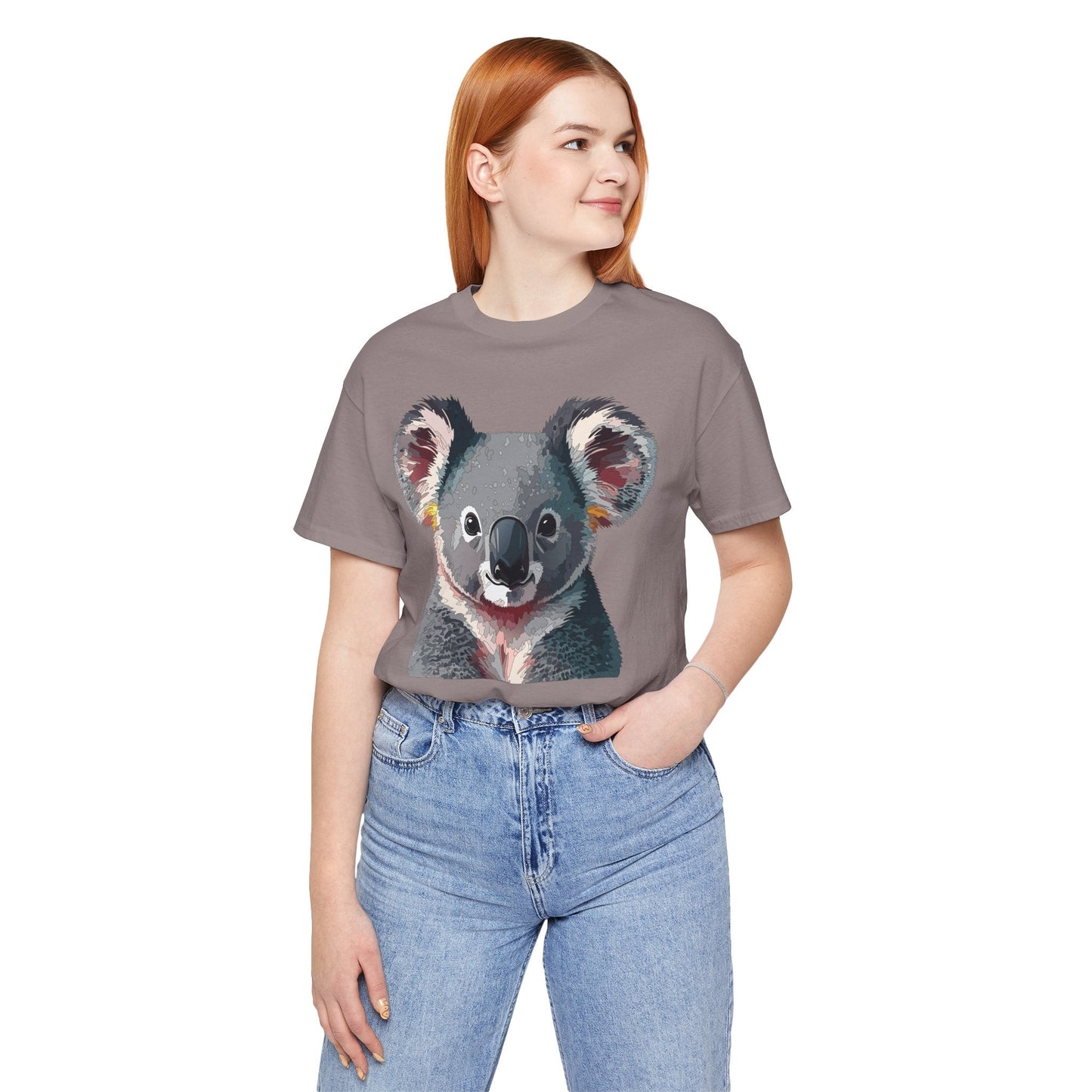 Unisex Animal Print Tee Shirt With Animals Art Design And Wildlife Graphic Comfortable Everyday Wear