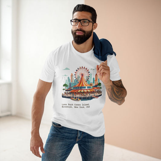 Brooklyn Travel Graphic Unisex 100 Cotton Tee 63