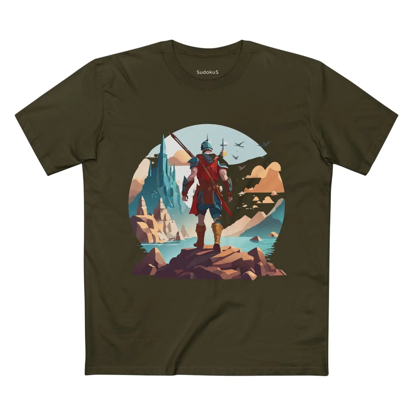 Adventures Graphic Unisex 100 Cotton Staple Tee 21