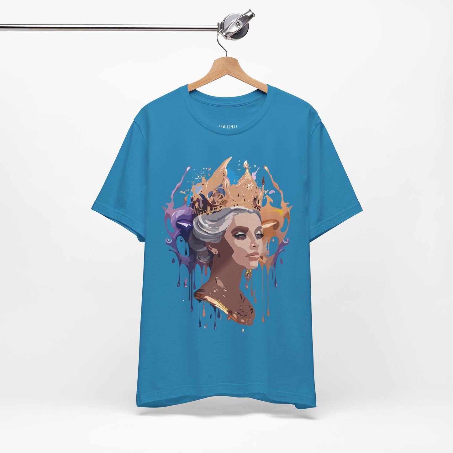 Queen Graphic T Shirt Adelpha Unisex Jersey Short Sleeve Art Design Tee Vintage Inspired Artwork