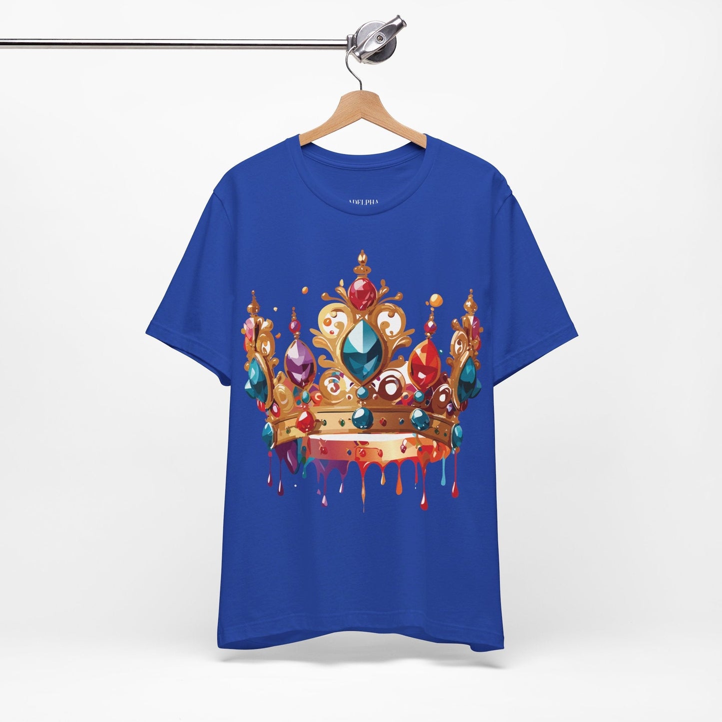 Crown Graphic Unisex 100 Cotton Vintage Artwork Tee 11