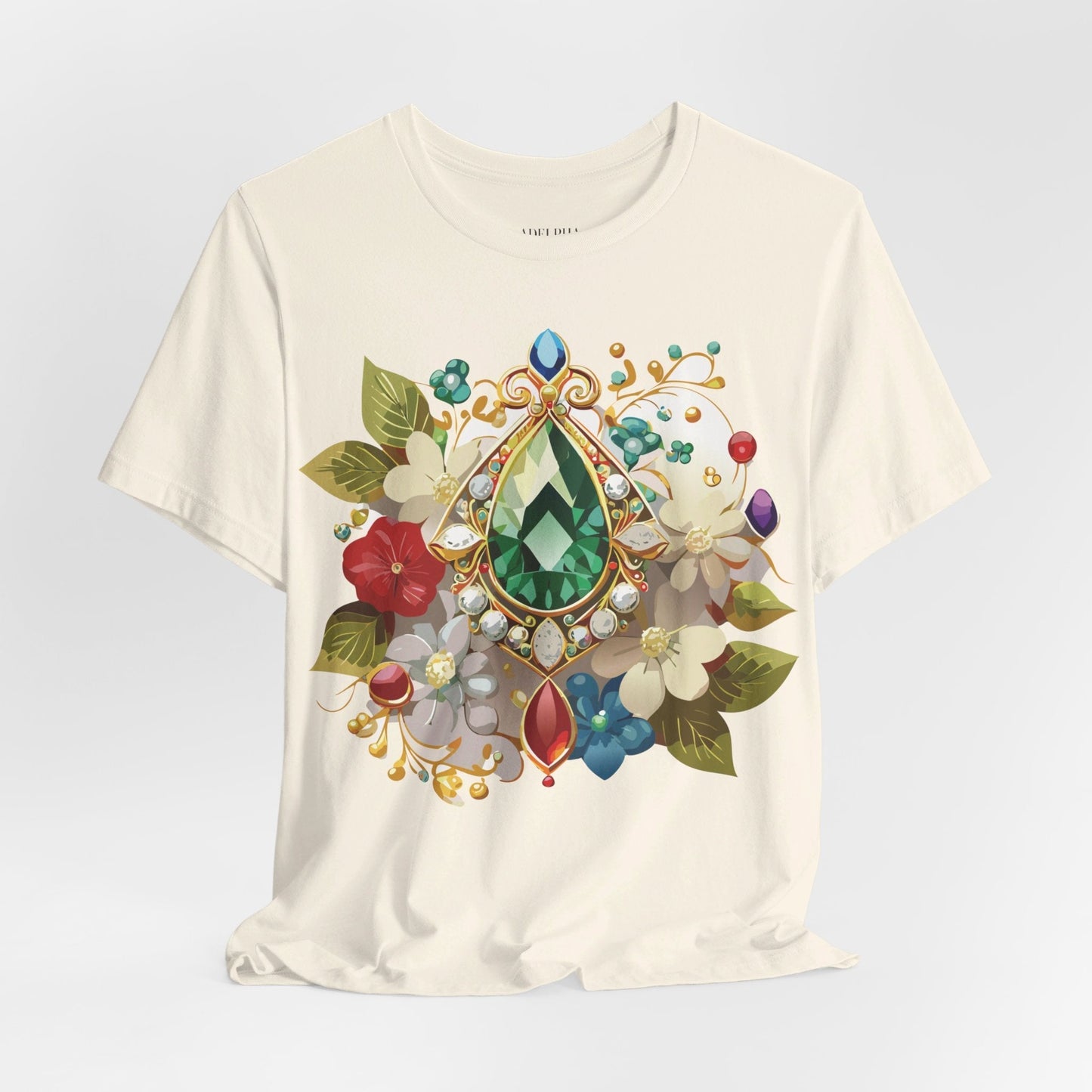 Adelpha Vintage Inspired Graphic Tee Unisex Jersey Short Sleeve Art Design Shirt