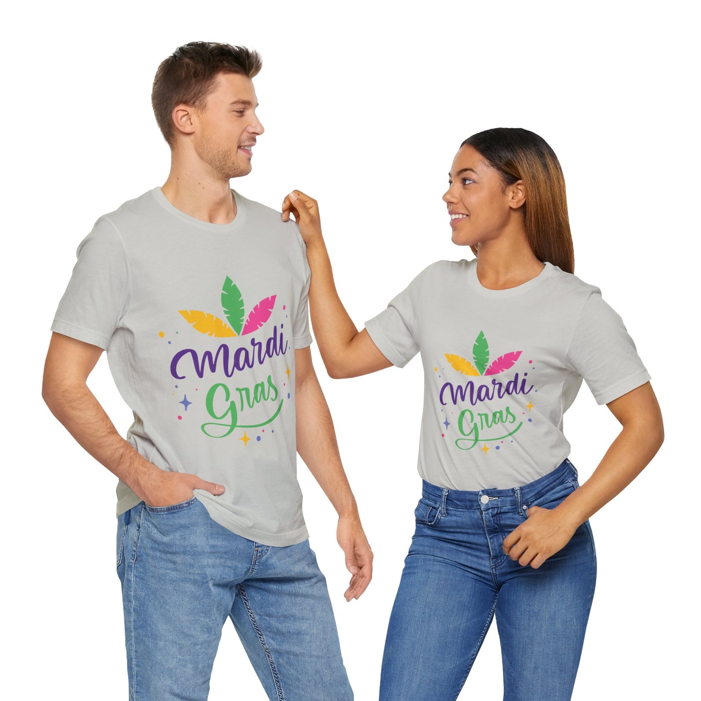 Unisex-T-Shirt aus Baumwolle für Karneval