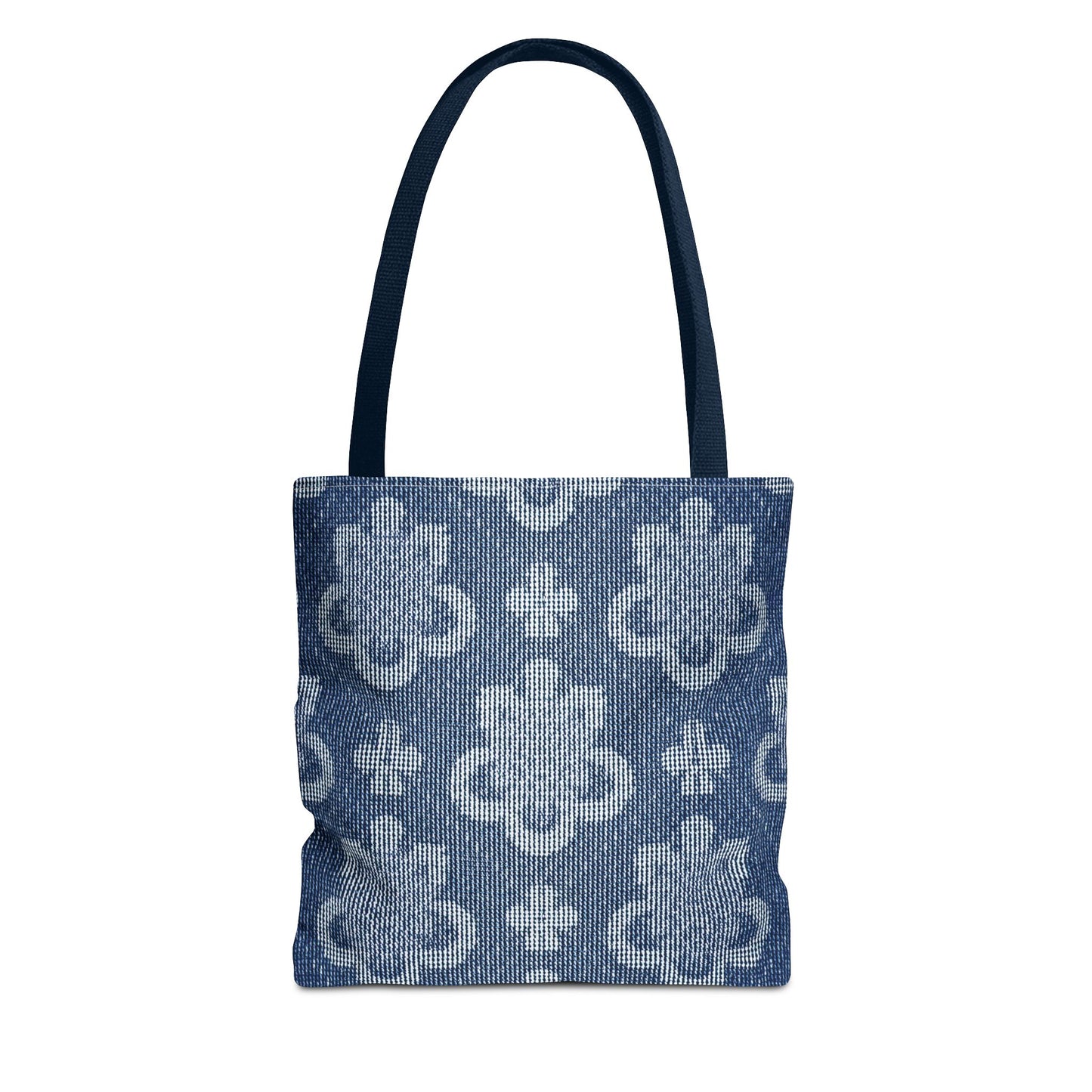 Denim Fabric Imitation Print Unisex Canvas Bag Poly Spun 3 Sizes Tote Bag 108