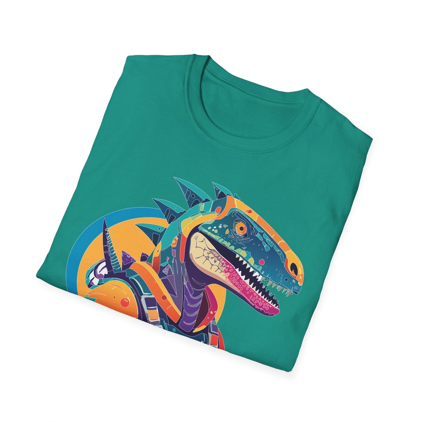 Unisex Alien Cosmos Shirt With Art Design Gildan Softstyle 64000 Short Sleeve Tee