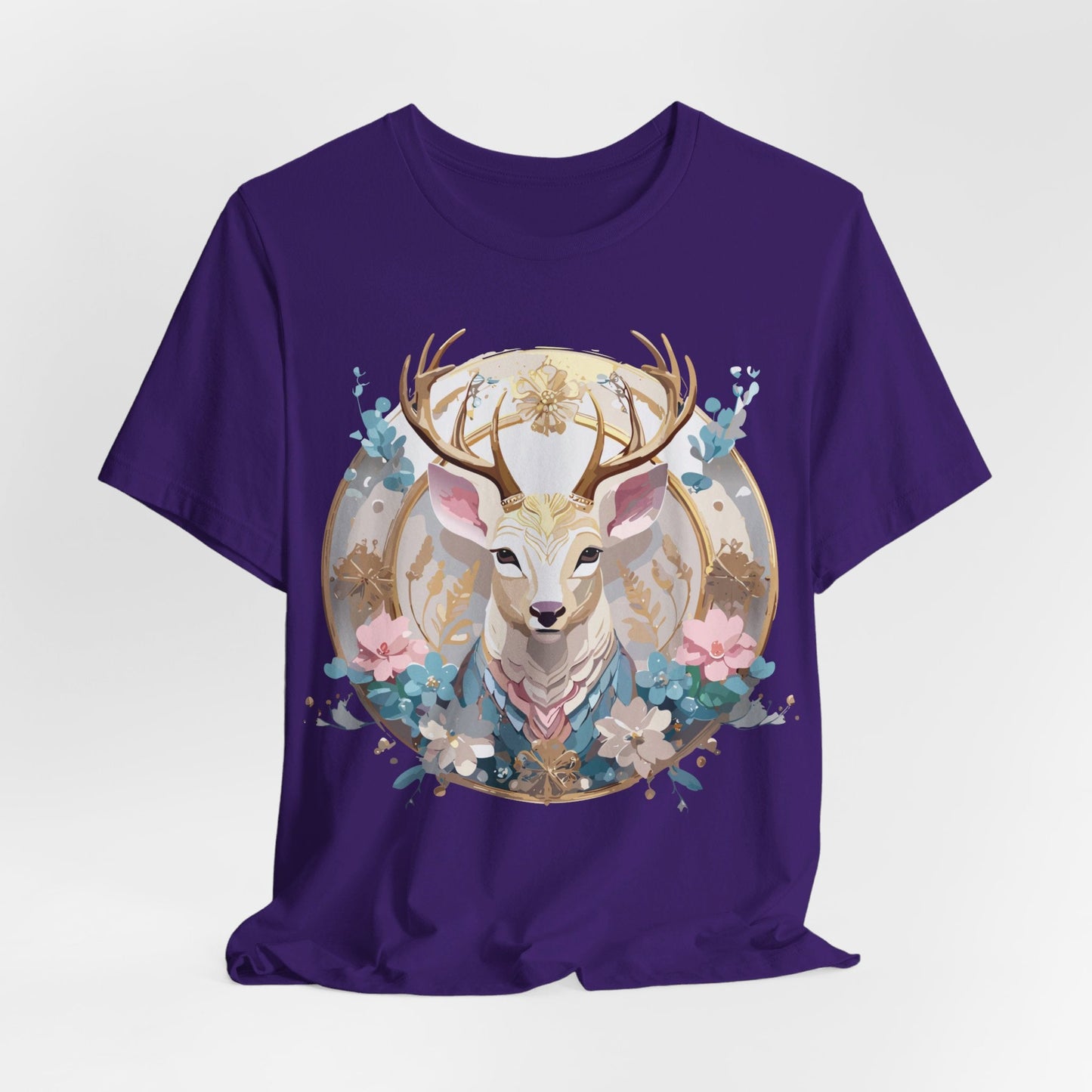Adelpha Medallion Graphic Tee Unisex Short Sleeve Vintage Inspired Premium Art Design