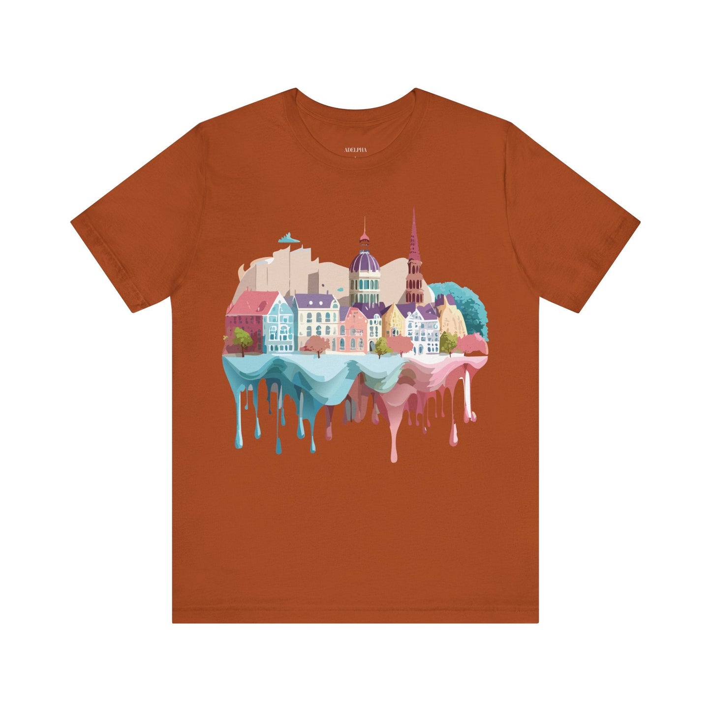Germany Tourist Shirt Unisex Graphic Tee With Vintage Inspired Adelpha Art Premium Comfort