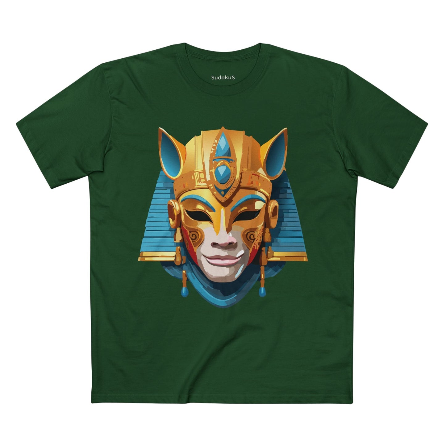 Mask Graphic Unisex 100 Cotton Staple Tee 32