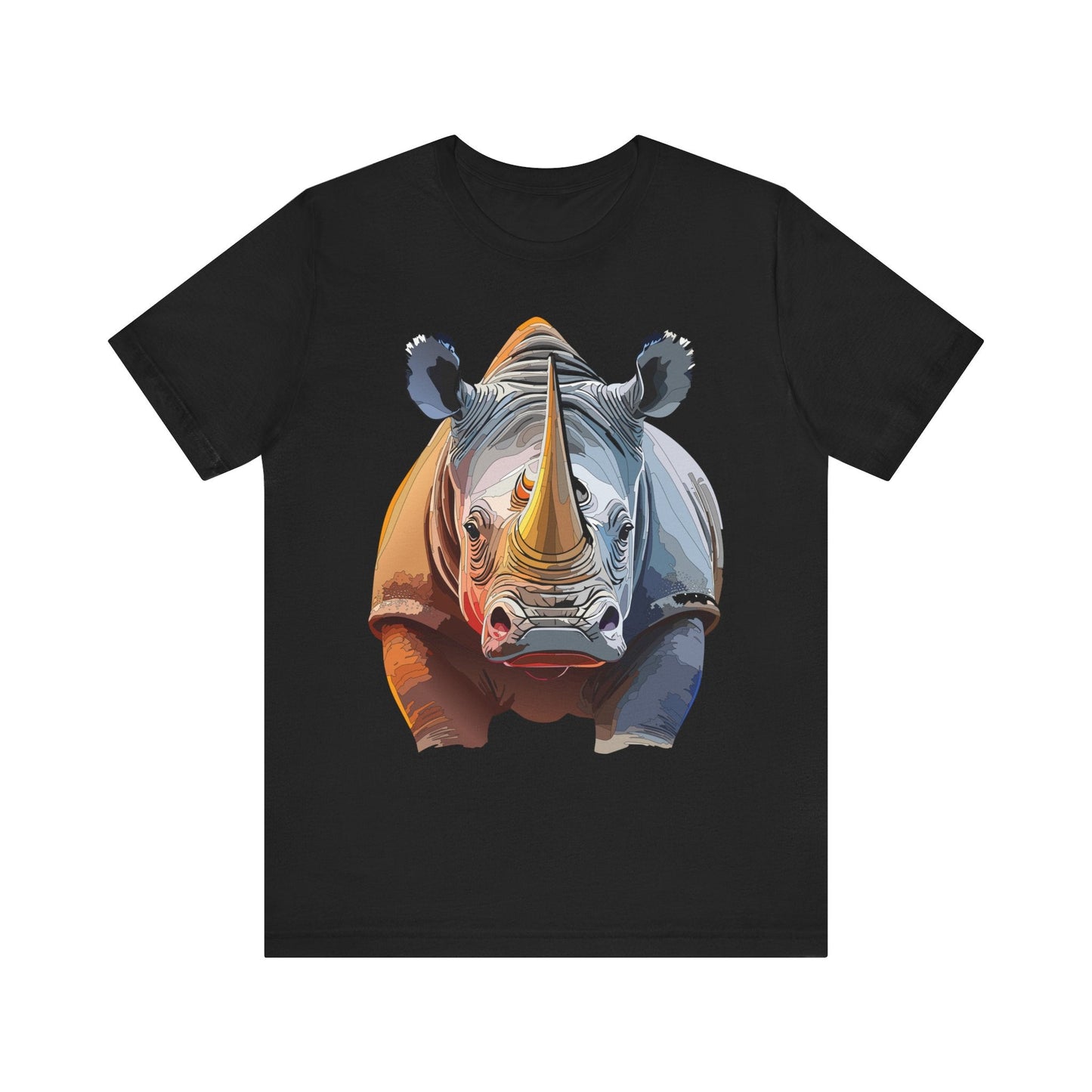 Unisex Animal Graphic Tee Shirt With Art Design Wild Animals Shirt Gildan Softstyle Cotton