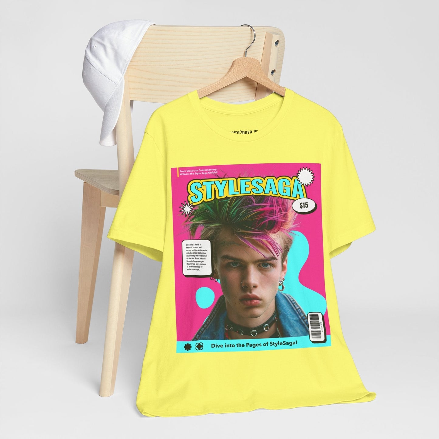 Magazine Cover Shirt Unisex Jersey Short Sleeve Tee Lightweight 4.2 Oz