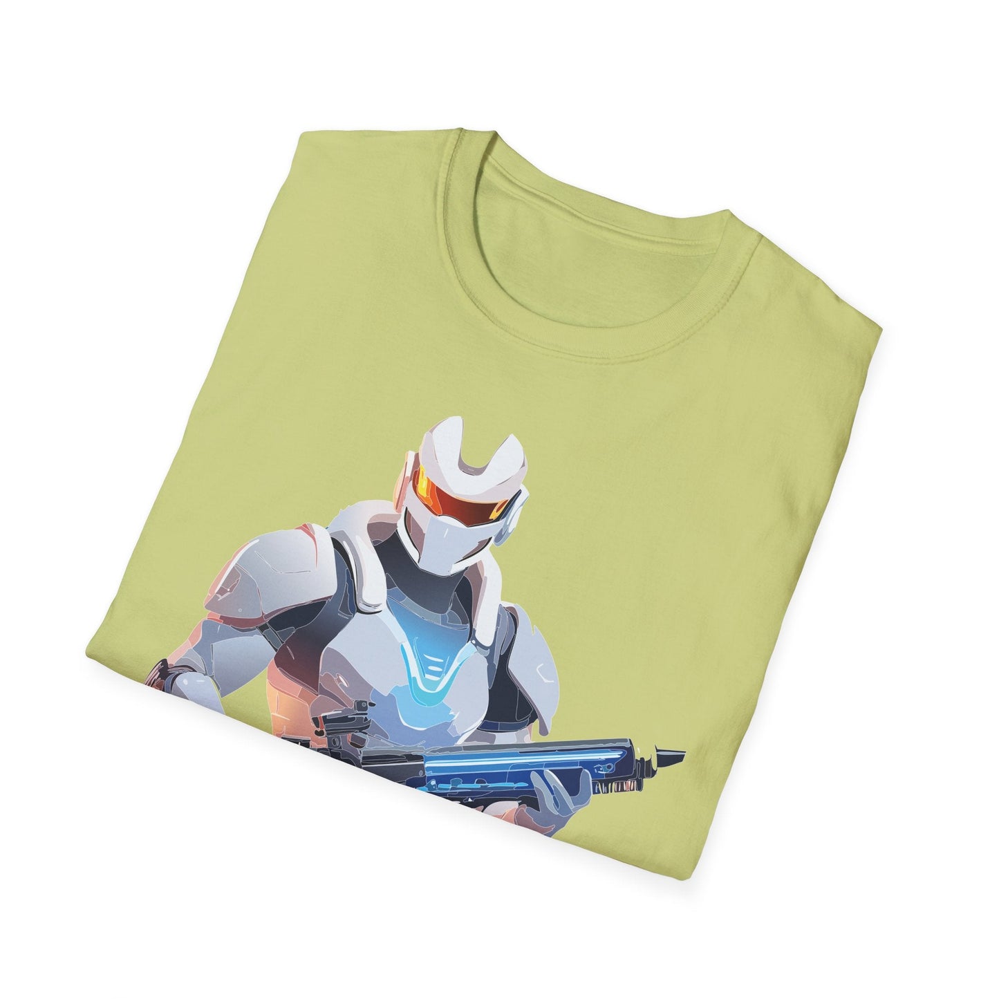 Robocop T Shirt Unisex Gildan Softstyle 64000 100 Percent Ring Spun Cotton Tee With Artwork