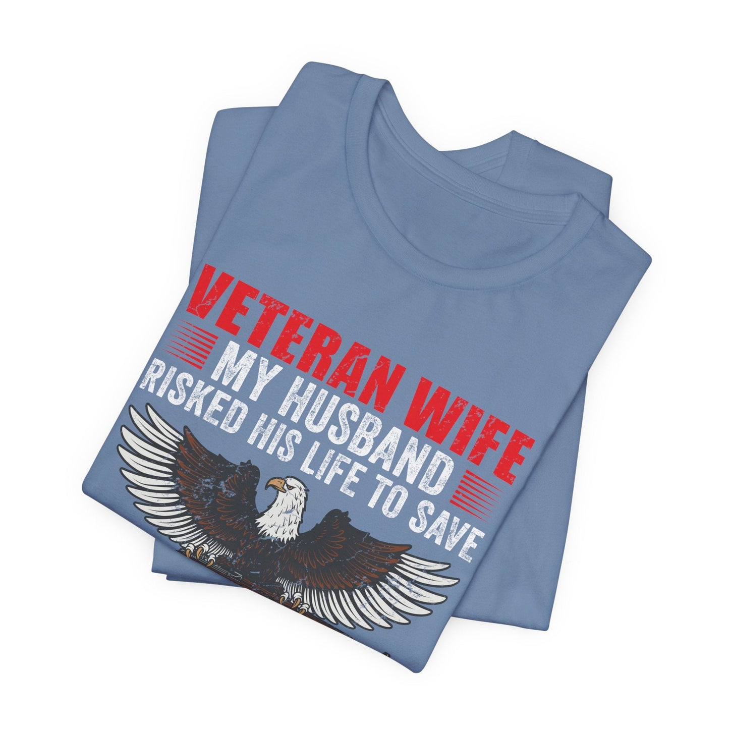 Army Veteran Patriotic Graphic Design Unisex Cotton T-Shirt v40