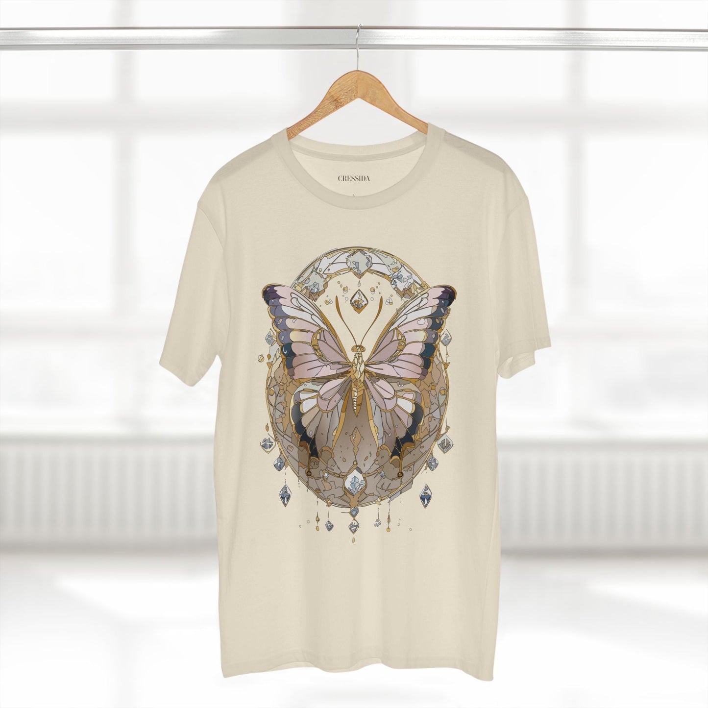 Butterfly Graphic Design Unisex 100 Cotton Tee 1