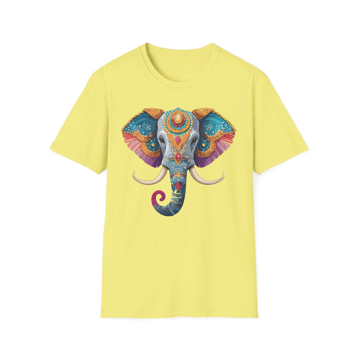 Elephant Shirt Unisex Elephant Tee Softstyle Cotton Gildan 64000 Animal Tee Graphic Elephant Tee