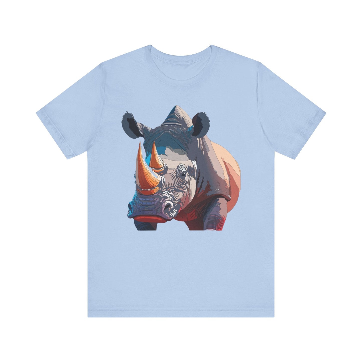 Unisex Animal Shirt Tee With Art Design Wild Animals Gildan Softstyle 64000 Graphic Tee