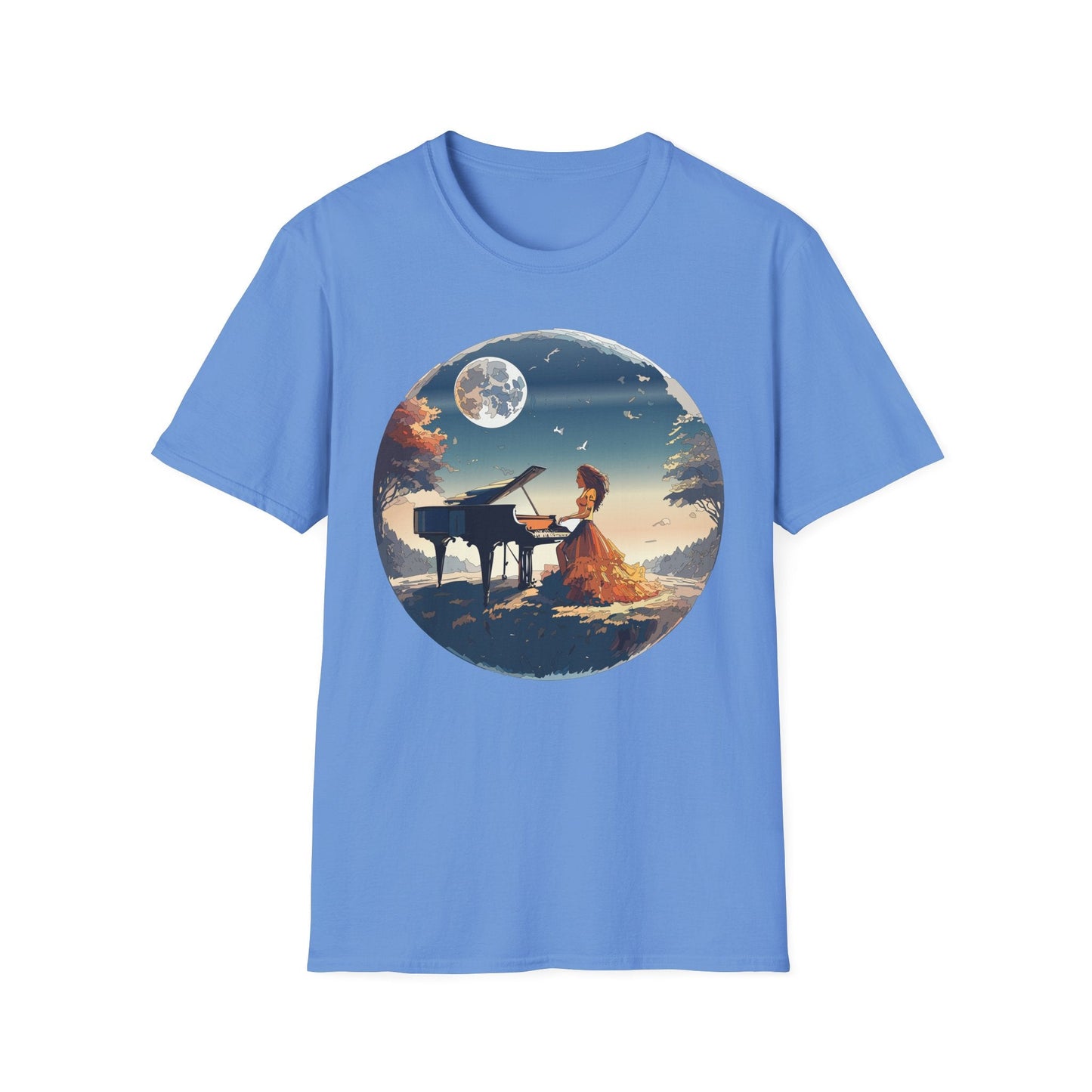 Womens Graphic T Shirt Art Design Gildan Softstyle Tee 100 Percent Ring Spun Cotton Unisex