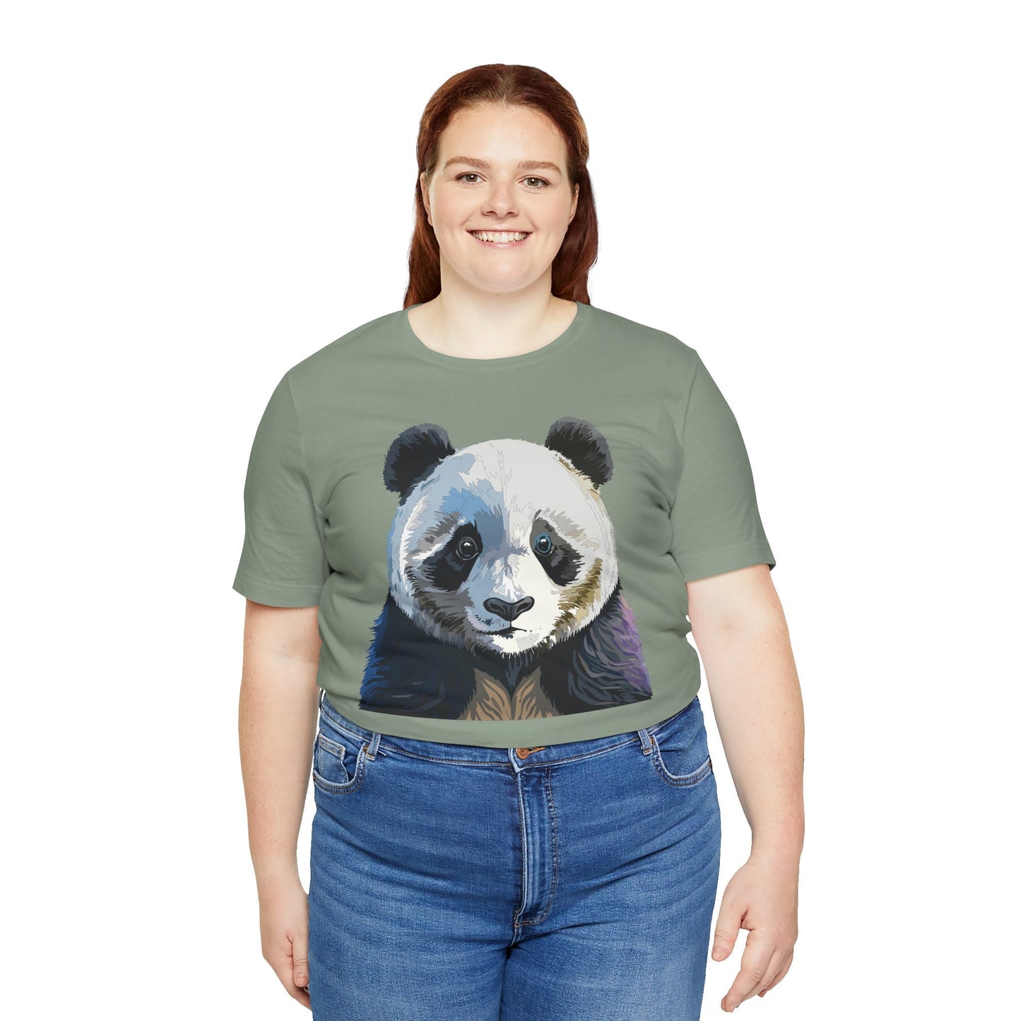 Unisex Animal Graphic Art Tee Shirt Softstyle Cotton Gildan 64000 Wild Animals Design