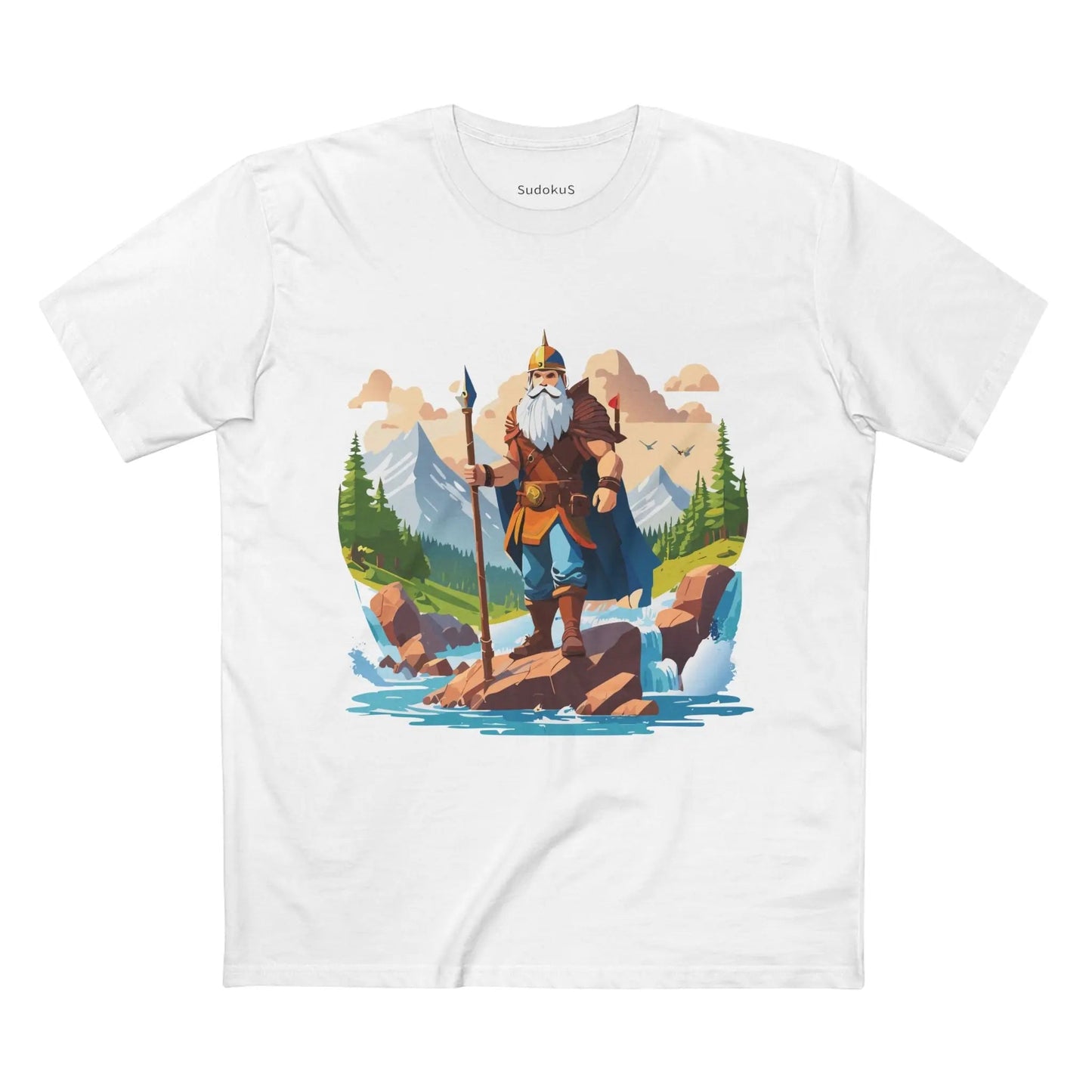 Viking Graphic Unisex 100 Cotton Staple Tee 28