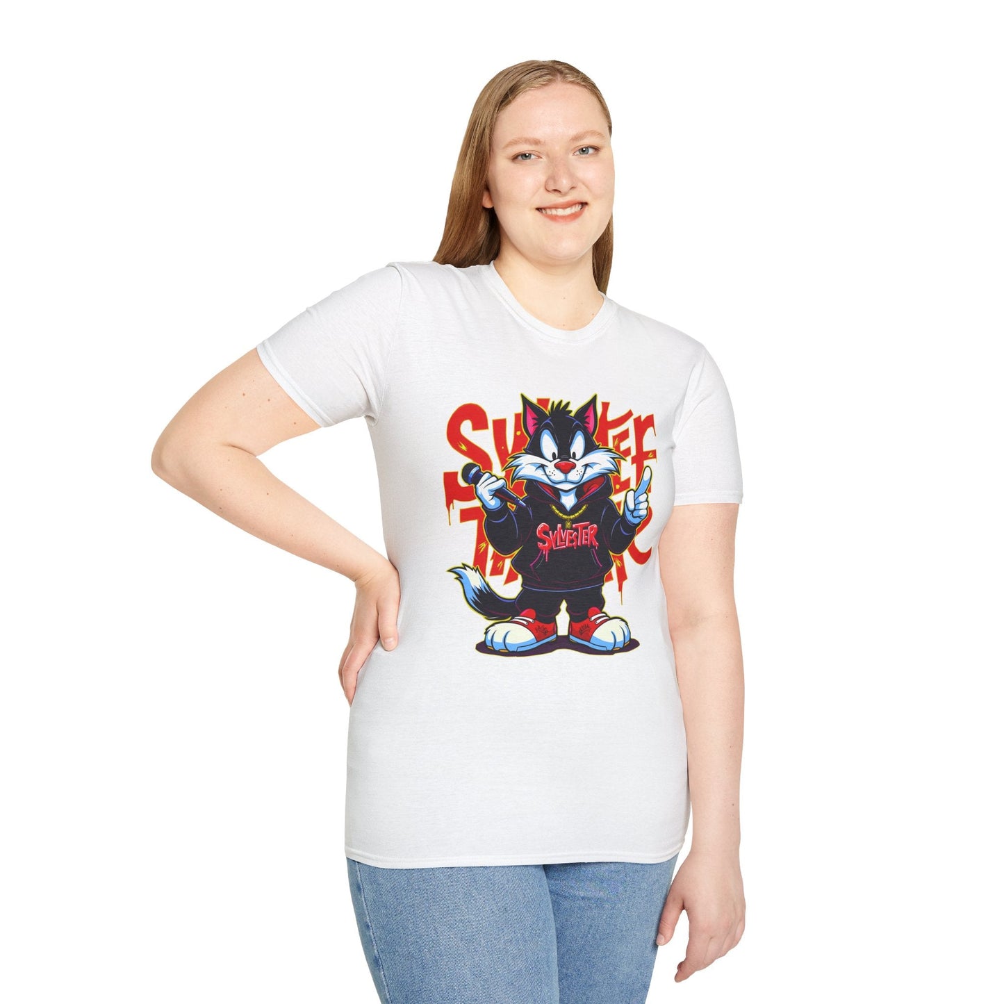 Gildan Softstyle Unisex T Shirt 100 Percent Ring Spun Cotton Cartoon Animation And Funny Animals Tee