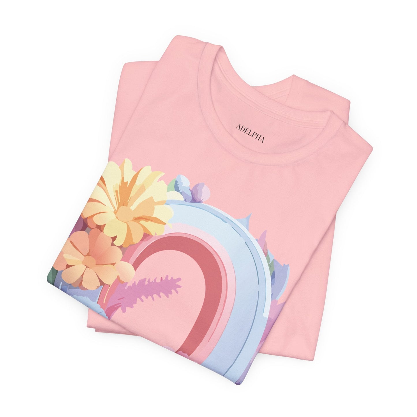 Unisex Letter Q Graphic Tee By Adelpha Vintage Inspired Art Design Short Sleeve Shirt