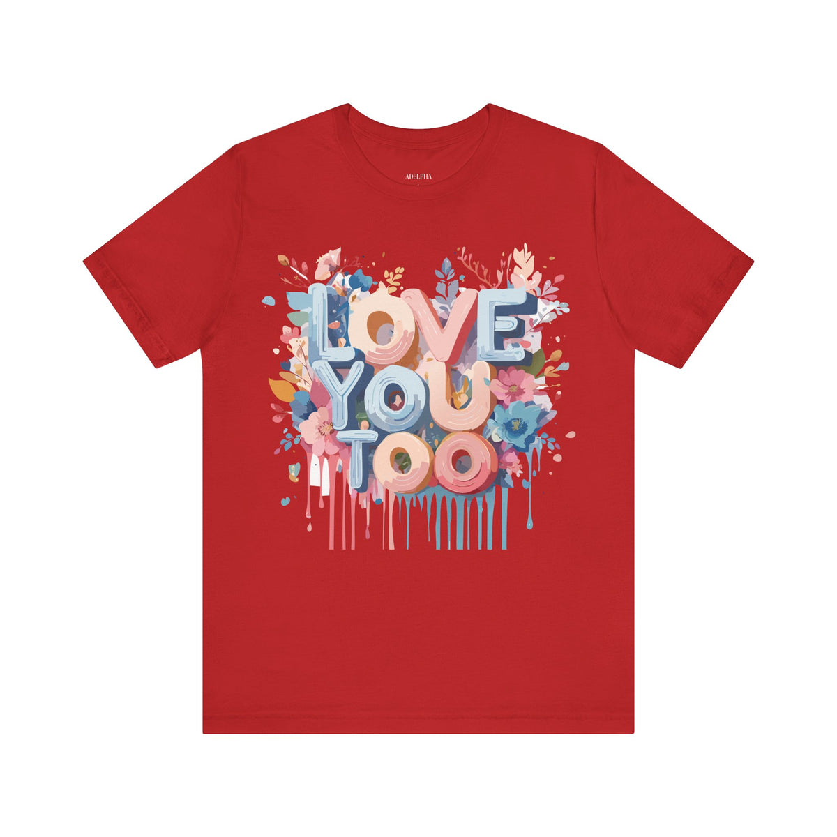 Valentine's Day  Graphic Unisex Cotton Bella+Canvas Tee with Art Design n203