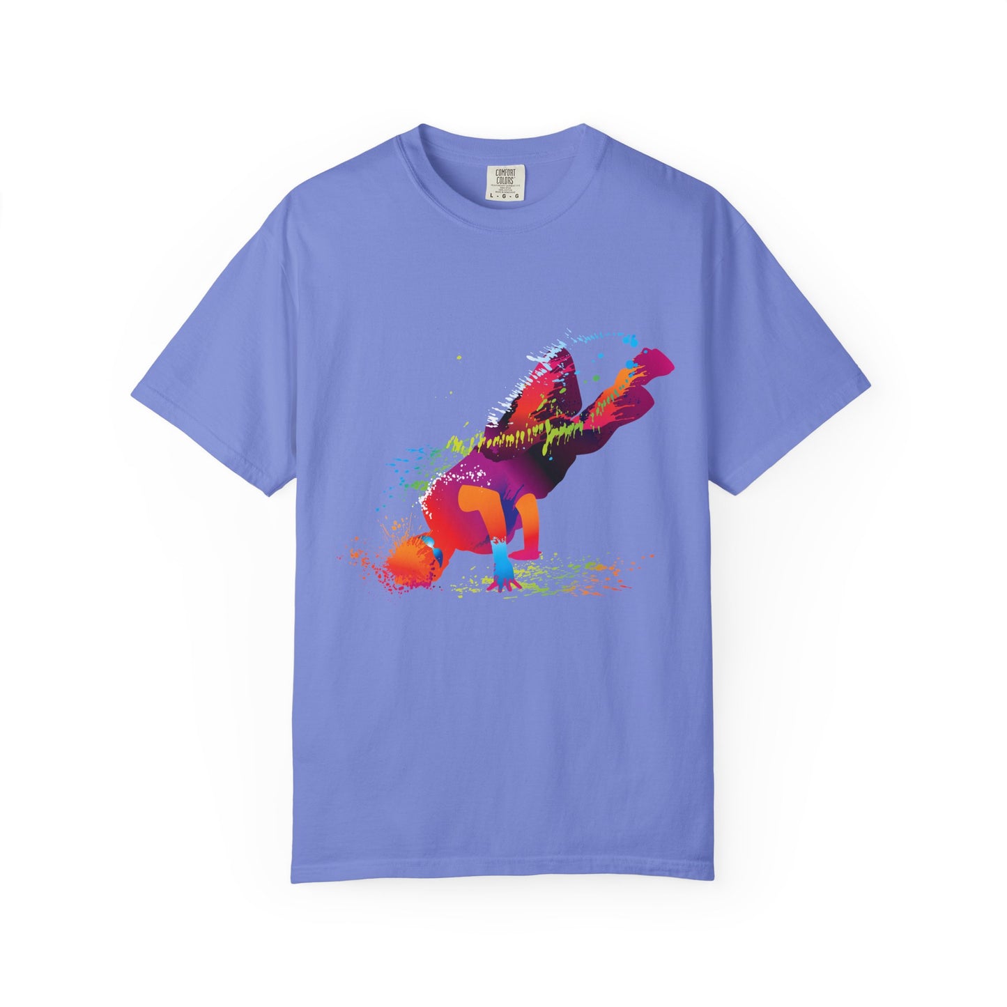 Sports Graphic Unisex T-Shirt Garment Dyed Cotton Relaxed Fit Comfort Colors 1