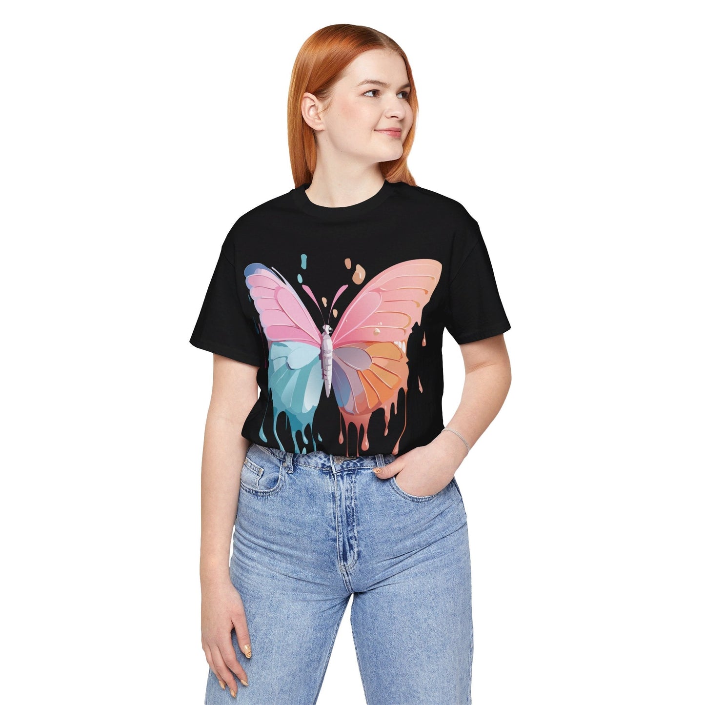 Adelpha Graphic Tee Unisex Short Sleeve Jersey Art Design Vintage Inspired