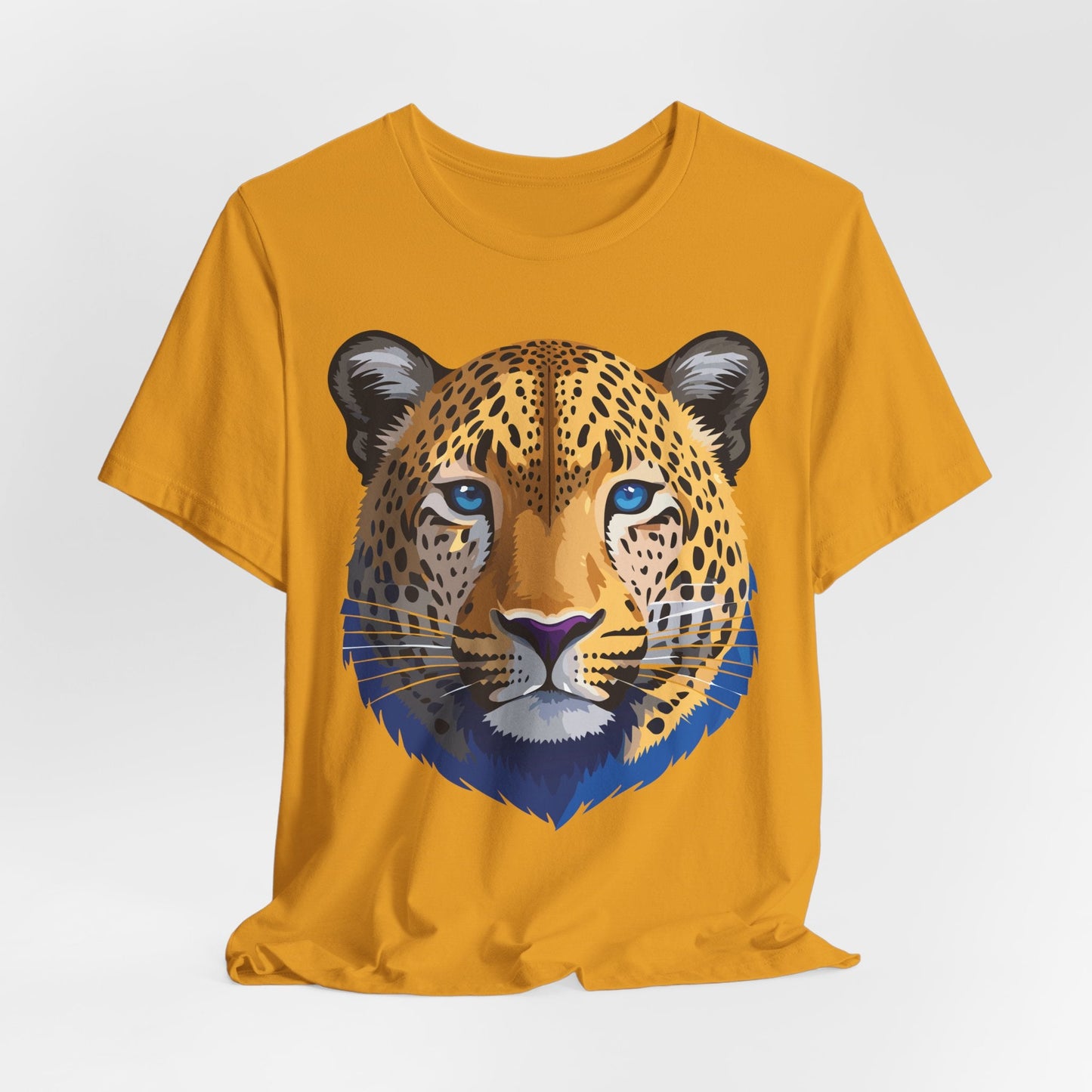 Unisex Animal Graphic Tee Shirt With Wildlife Art Design For Everyday Comfort Short Sleeve