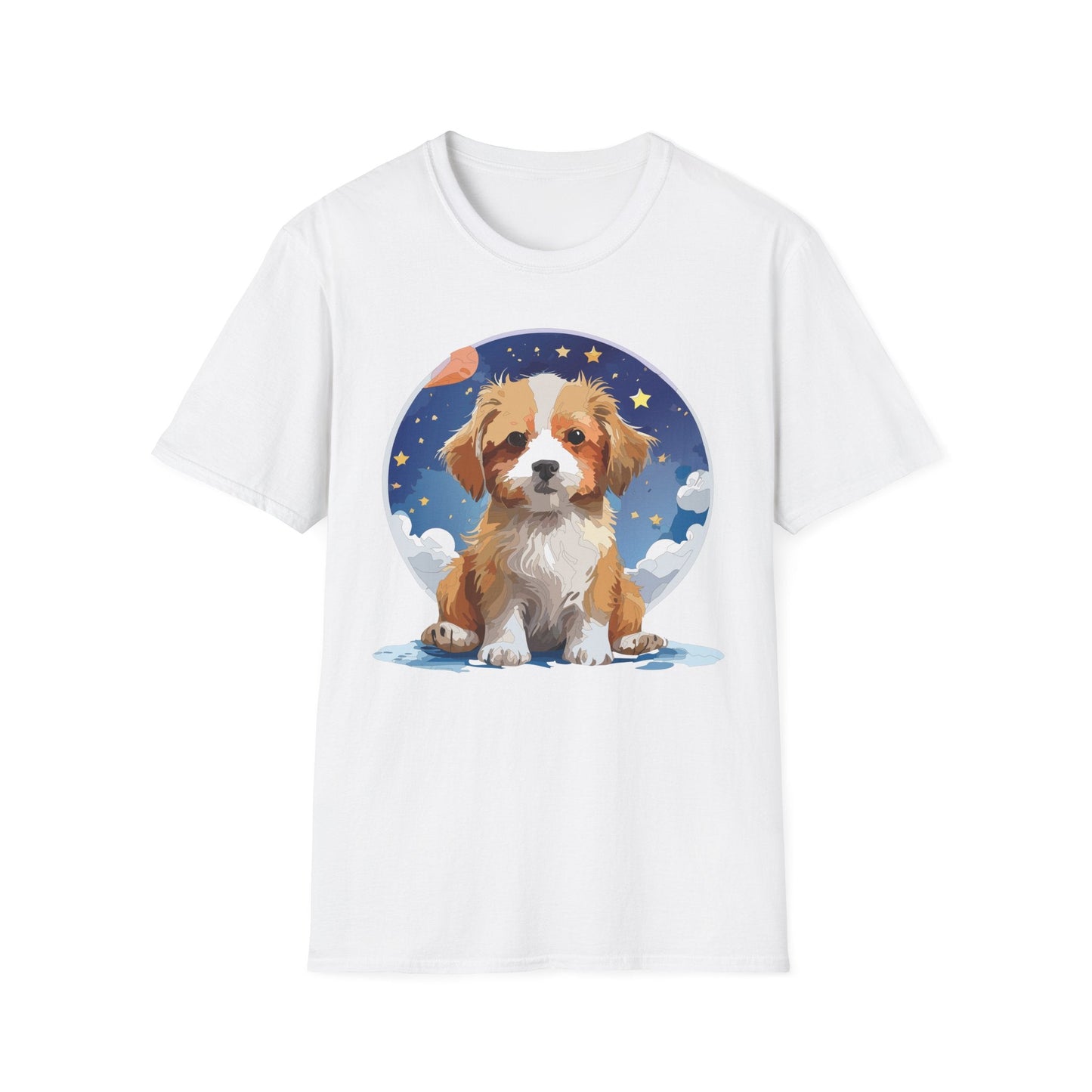 Dog Shirt Unisex Animal Tee Gildan Softstyle 64000 Short Sleeve Comfort
