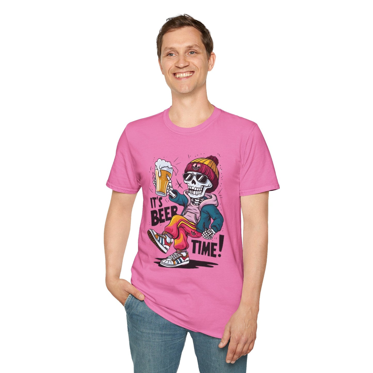 Gildan Softstyle 64000 Skull T Shirt Unisex Skeleton Graphic Tee Premium Comfort