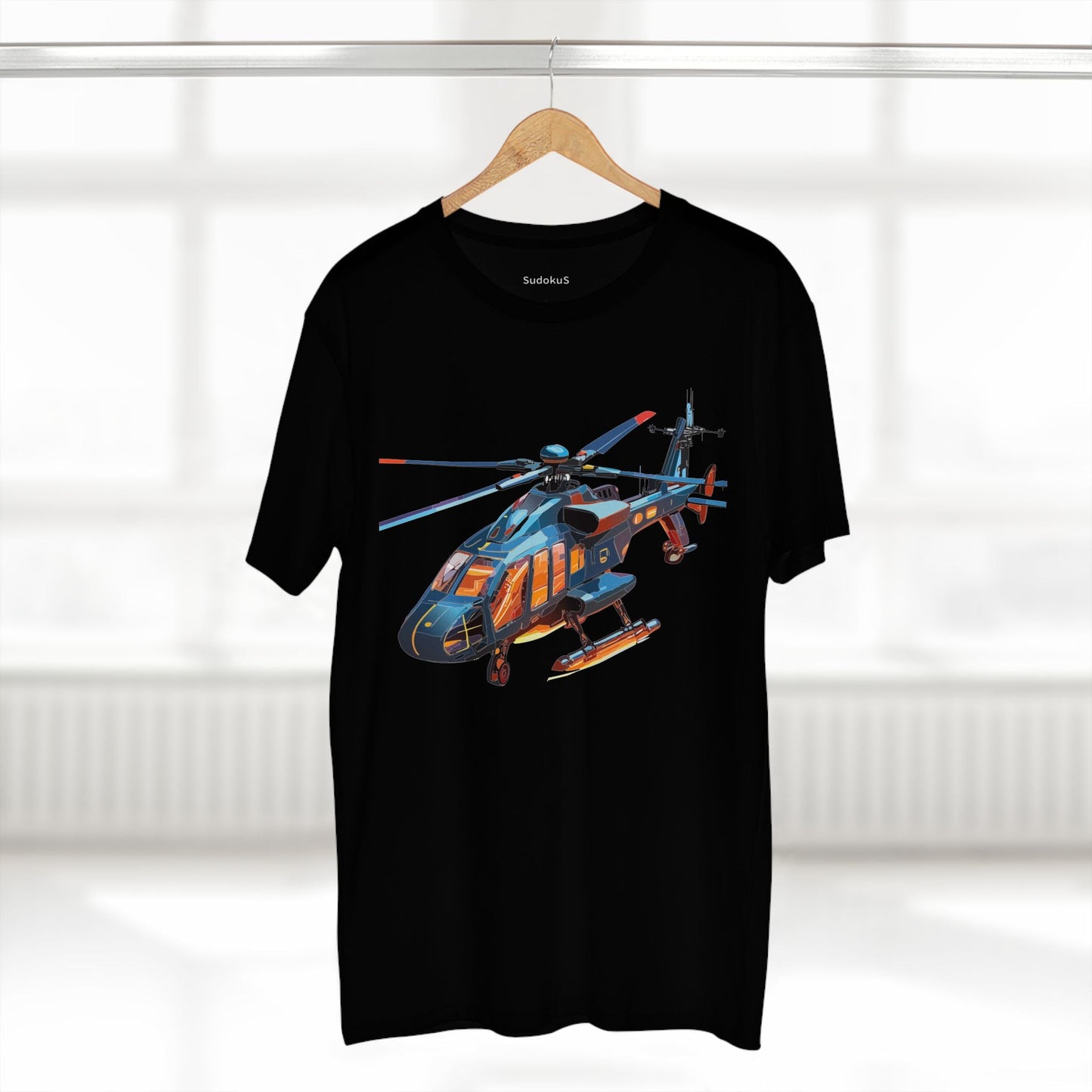 Chopper Graphic Unisex 100 Cotton Staple Tee 3
