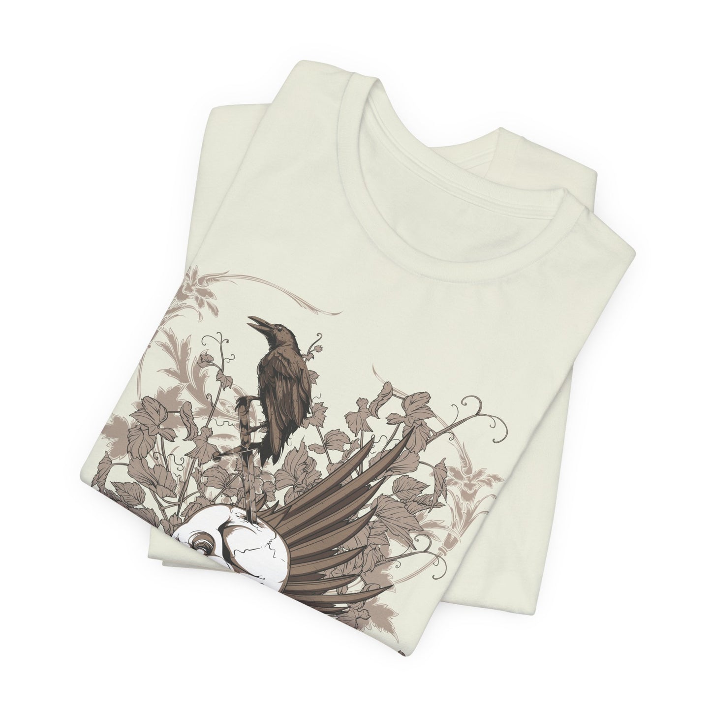 Forever Resting Head Tee, Edgy Graphic Shirt, Music T-Shirt, Gothic Tees, Skull Shirt, Art Design Tee, Skull Graphic Top