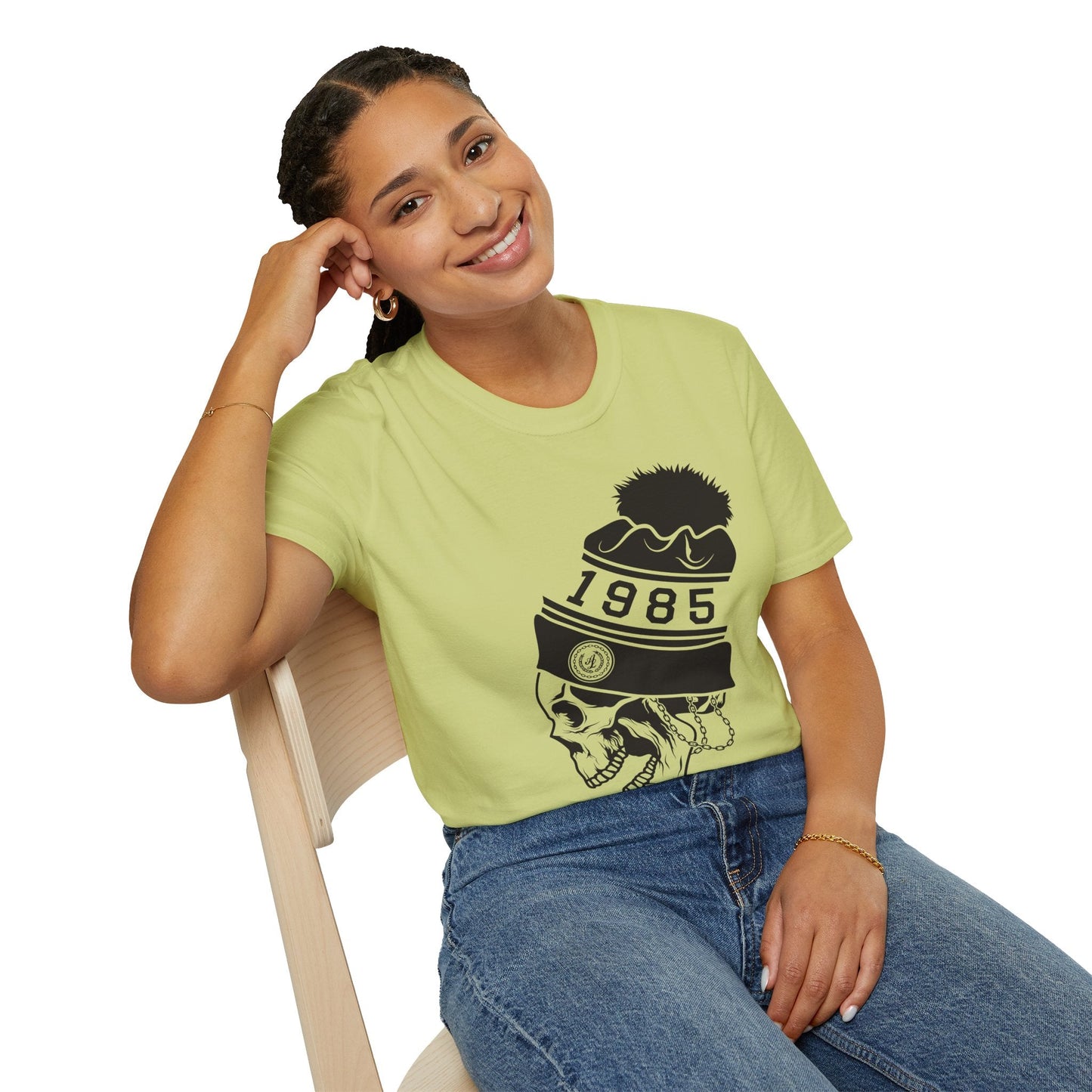 Cartoon Animation T Shirt Unisex Gildan Softstyle 64000 Tee With Art Design Funny Graphic