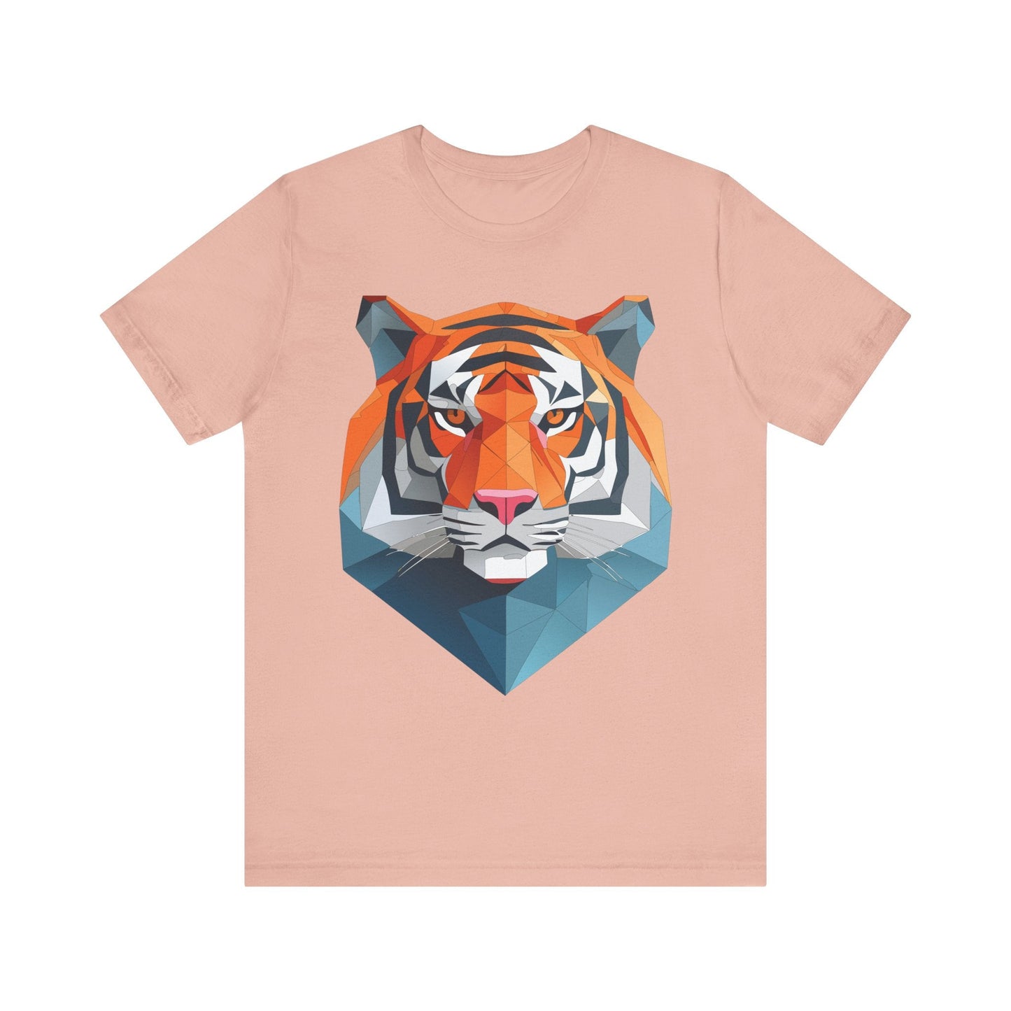 Unisex Animal Artwork Tee Shirt With Wild Animals Design For Everyday Wear And Comfort