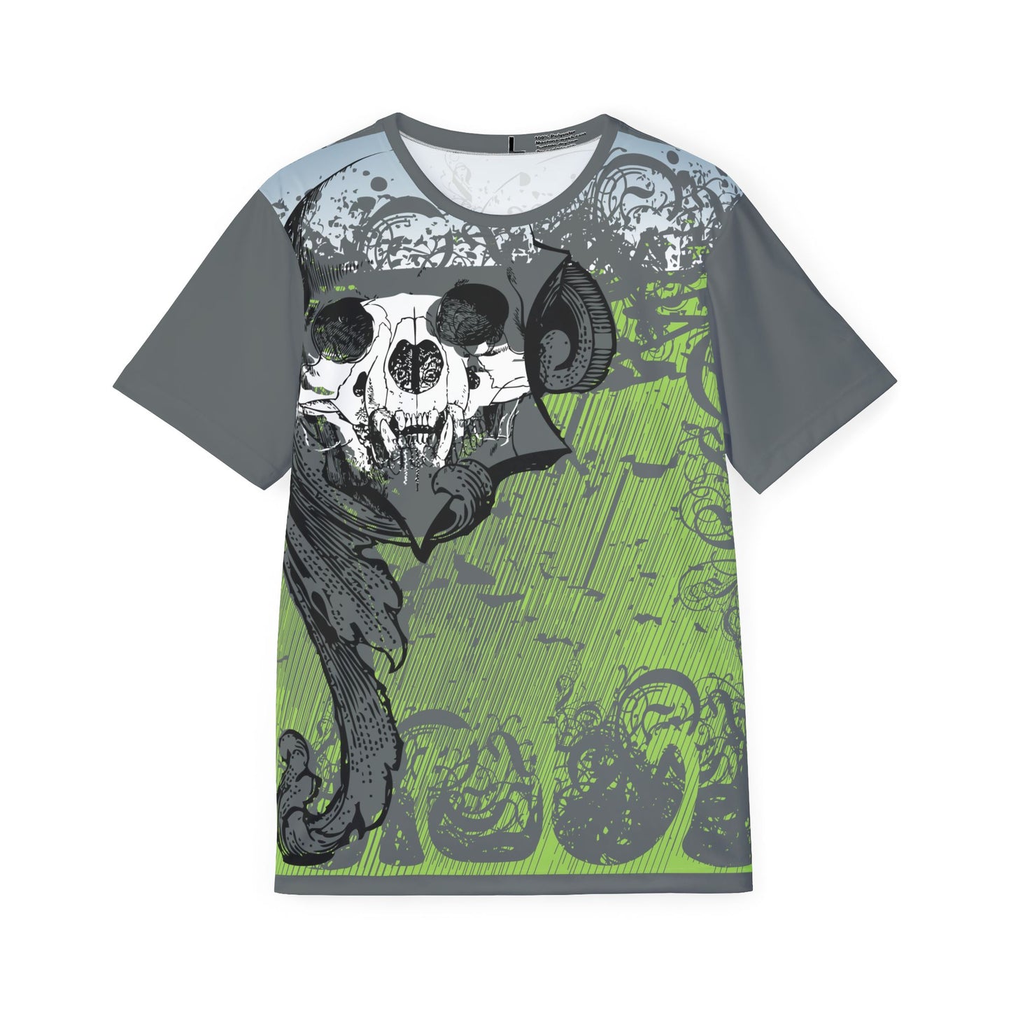 Be14 Fun Graphic T-Shirt, Art Design Poly Shirt, All Over Print Graphic Tee, Funny Print T-Shirt, Funny Cartoon Tee