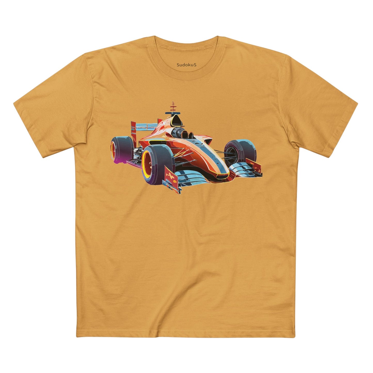 Car Graphic Unisex 100 Cotton Staple Tee 10