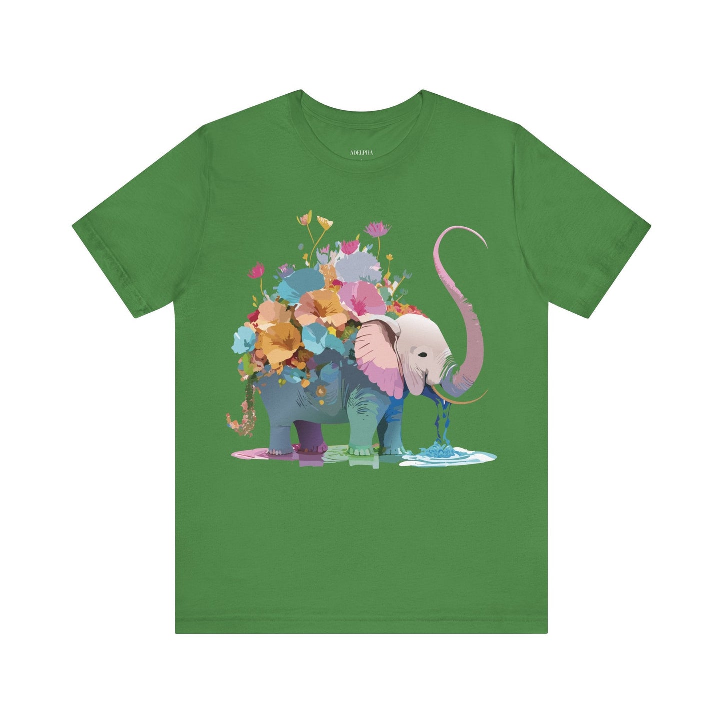 Elephant Graphic Unisex 100 Cotton Jersey Vintage Art Design Tee 12