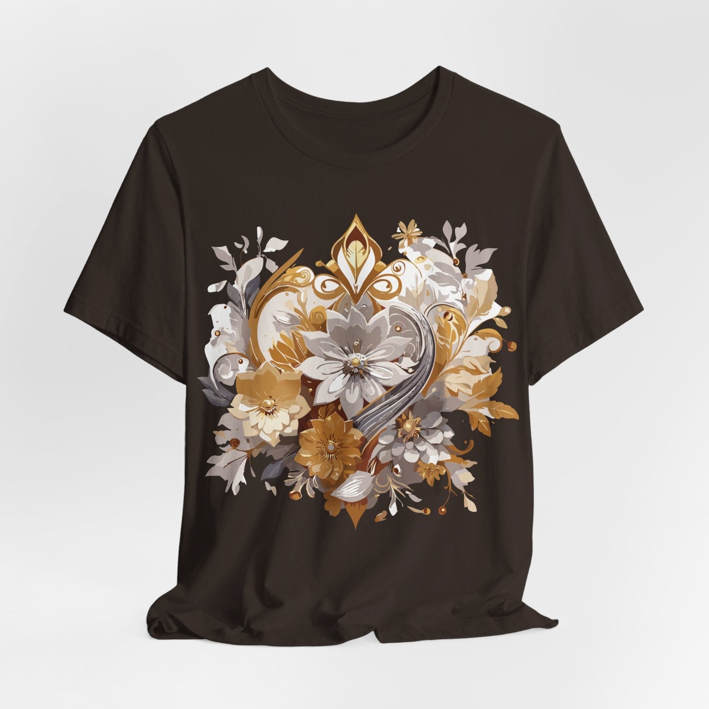 Jewelry Graphic Unisex 100 Cotton Vintage Treasure Art T-Shirt 7